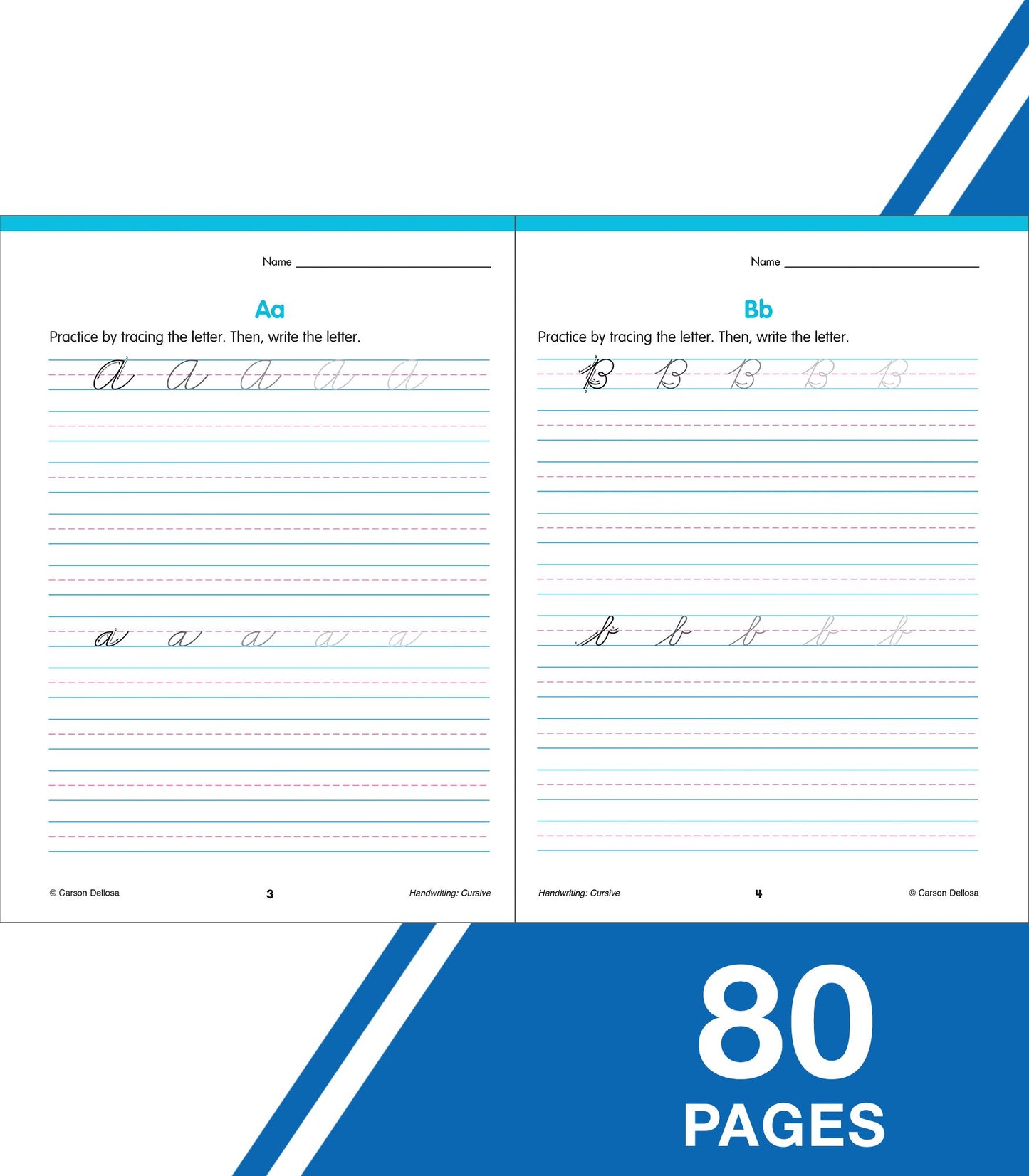 Handwriting: Cursive Workbook