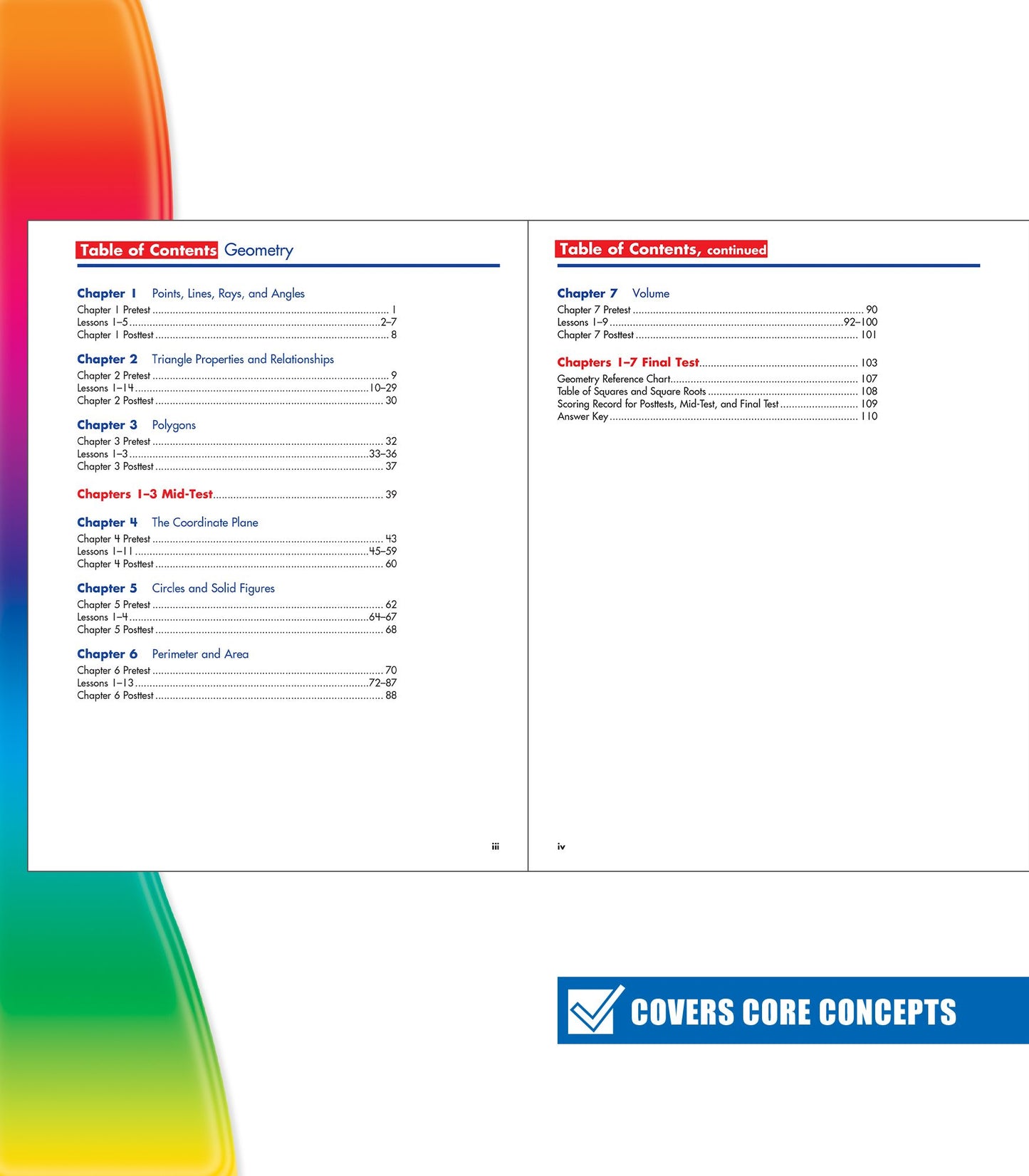 Spectrum Geometry (Grades 6-8)