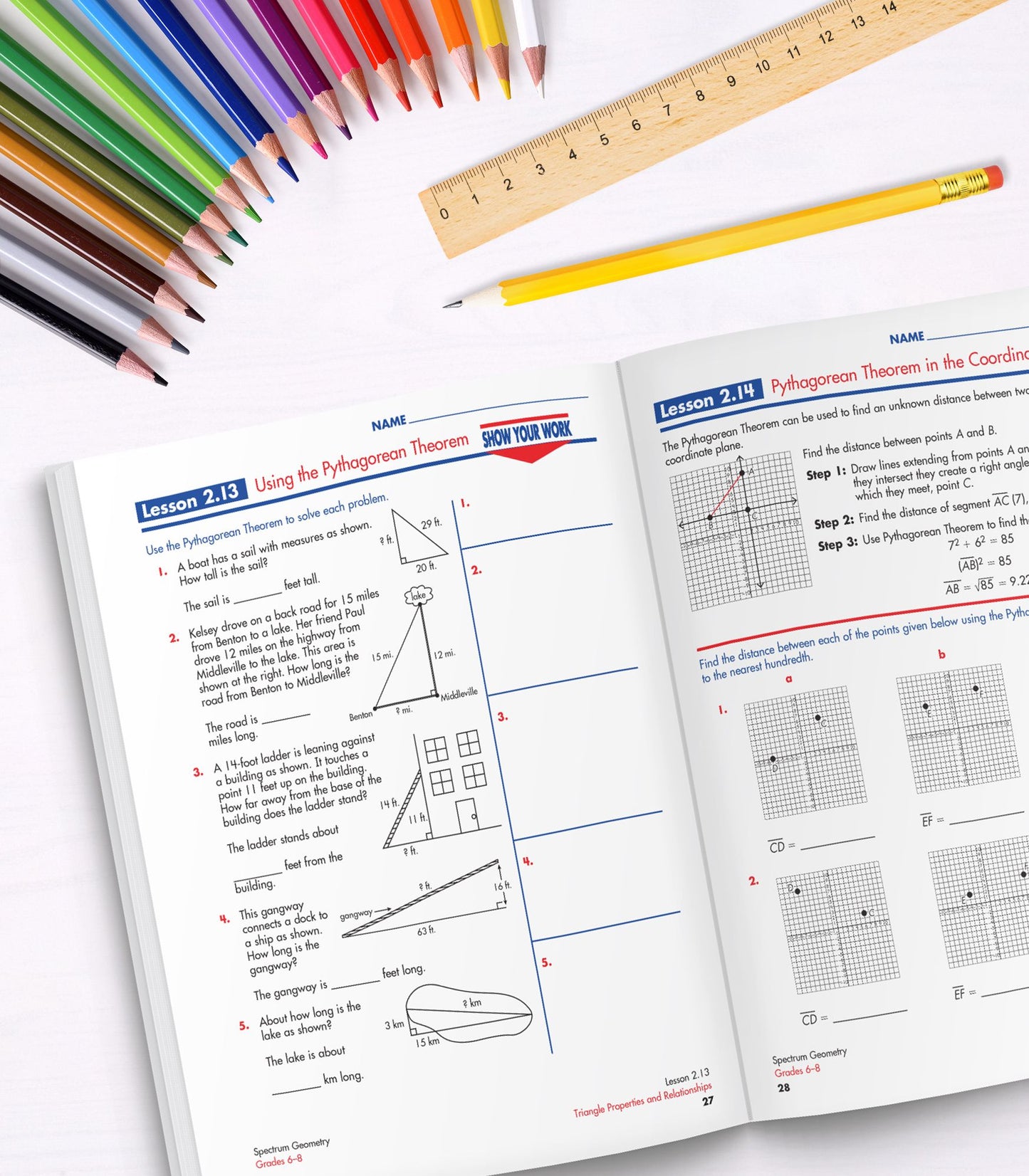 Spectrum Geometry (Grades 6-8)