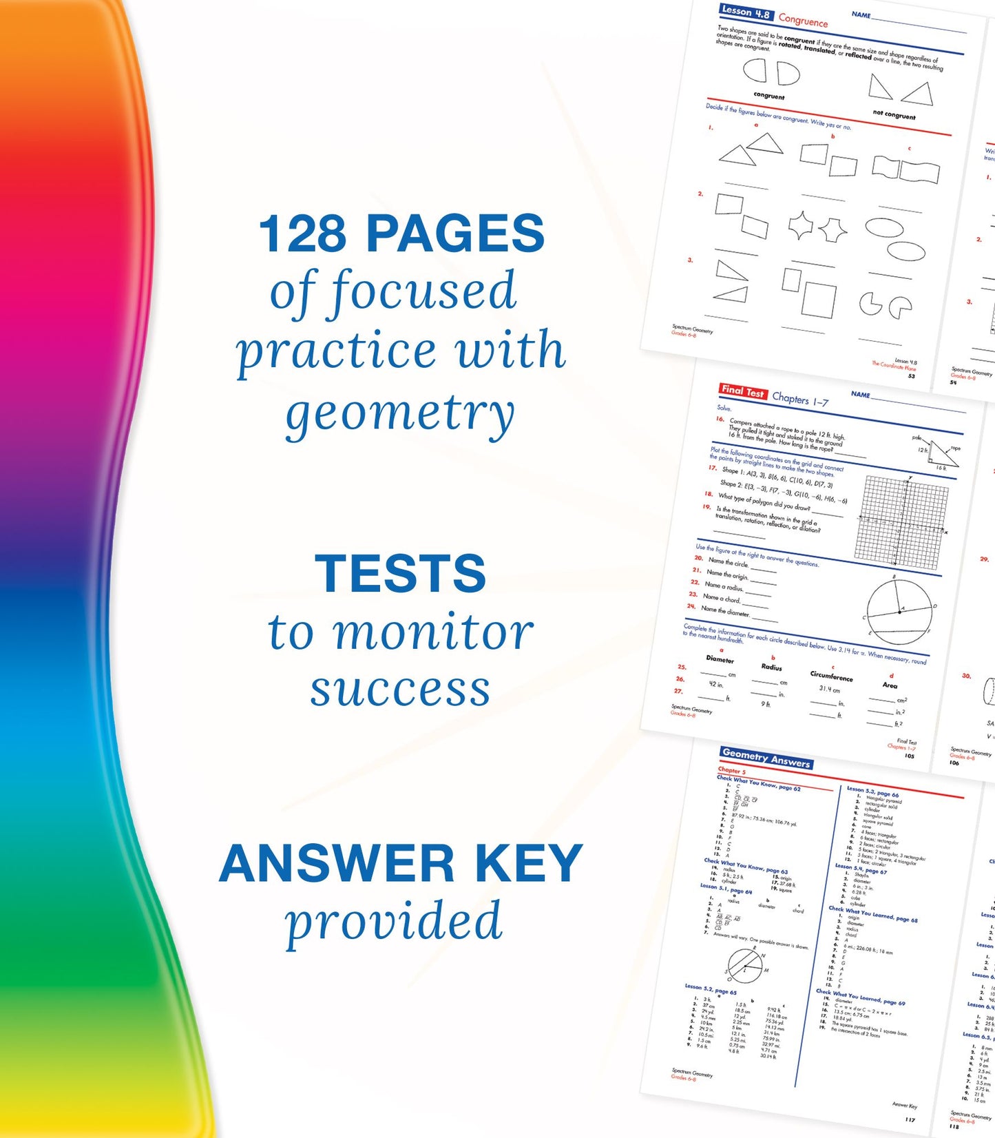 Spectrum Geometry (Grades 6-8)