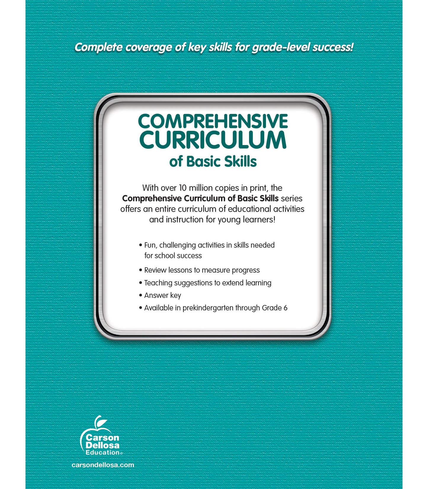 Comprehensive Curriculum of Basic Skills, Grade 1