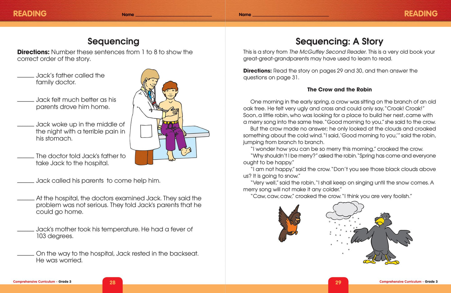 Comprehensive Curriculum of Basic Skills, Grade 3