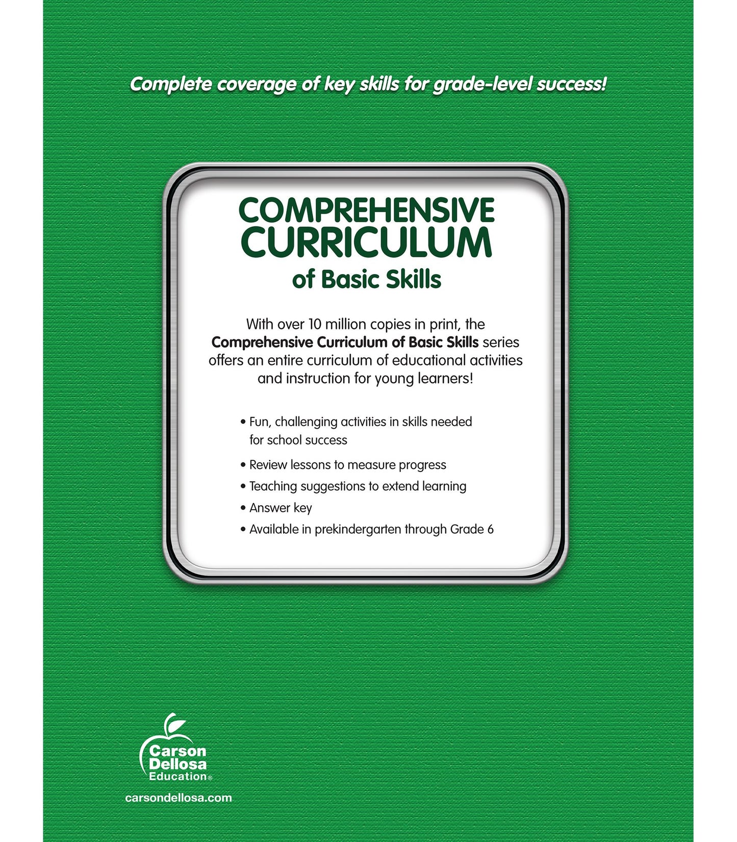 Comprehensive Curriculum of Basic Skills, Grade 3