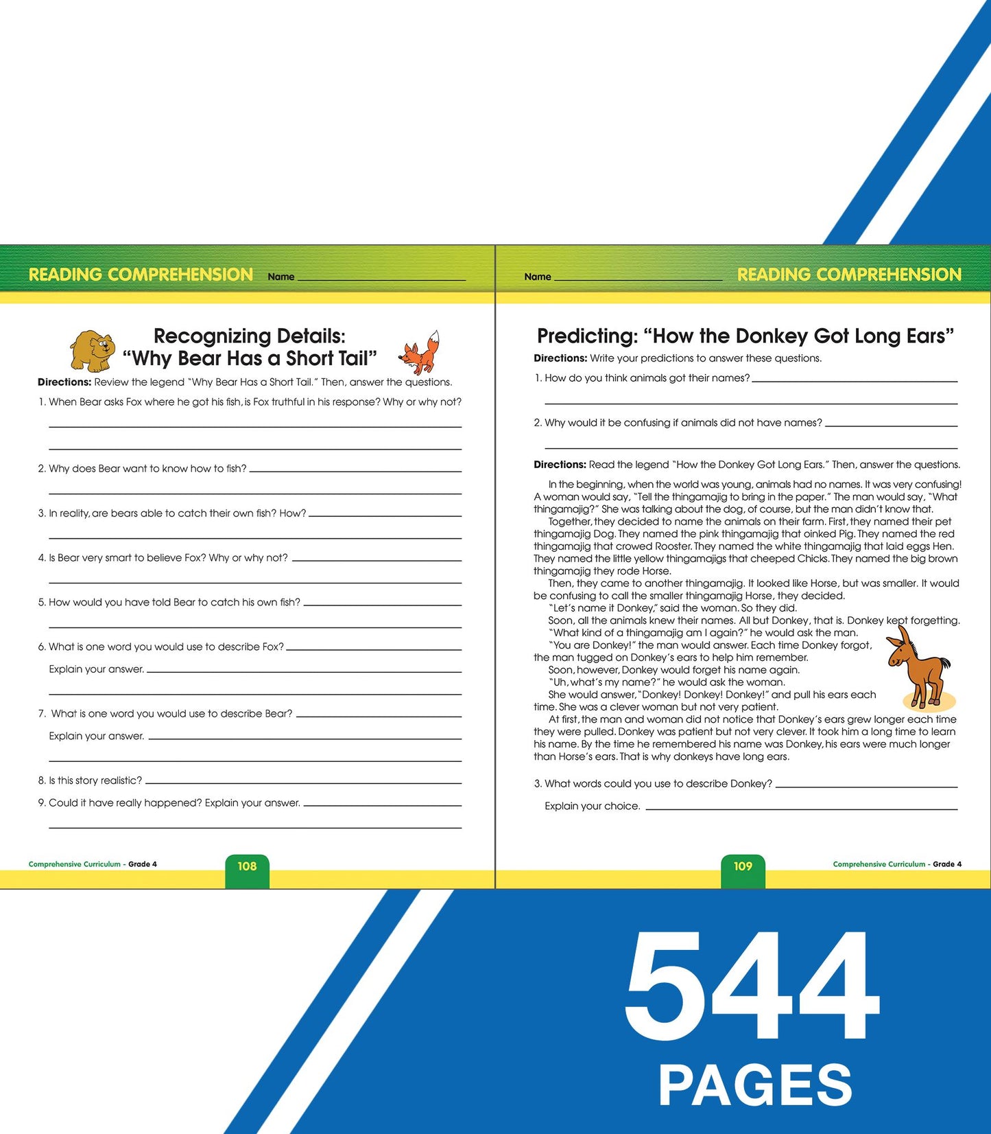 Comprehensive Curriculum of Basic Skills, Grade 4