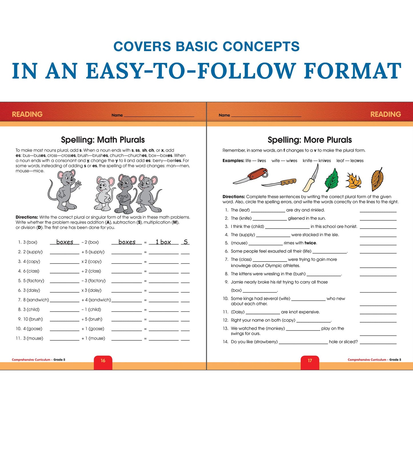 Comprehensive Curriculum of Basic Skills, Grade 5