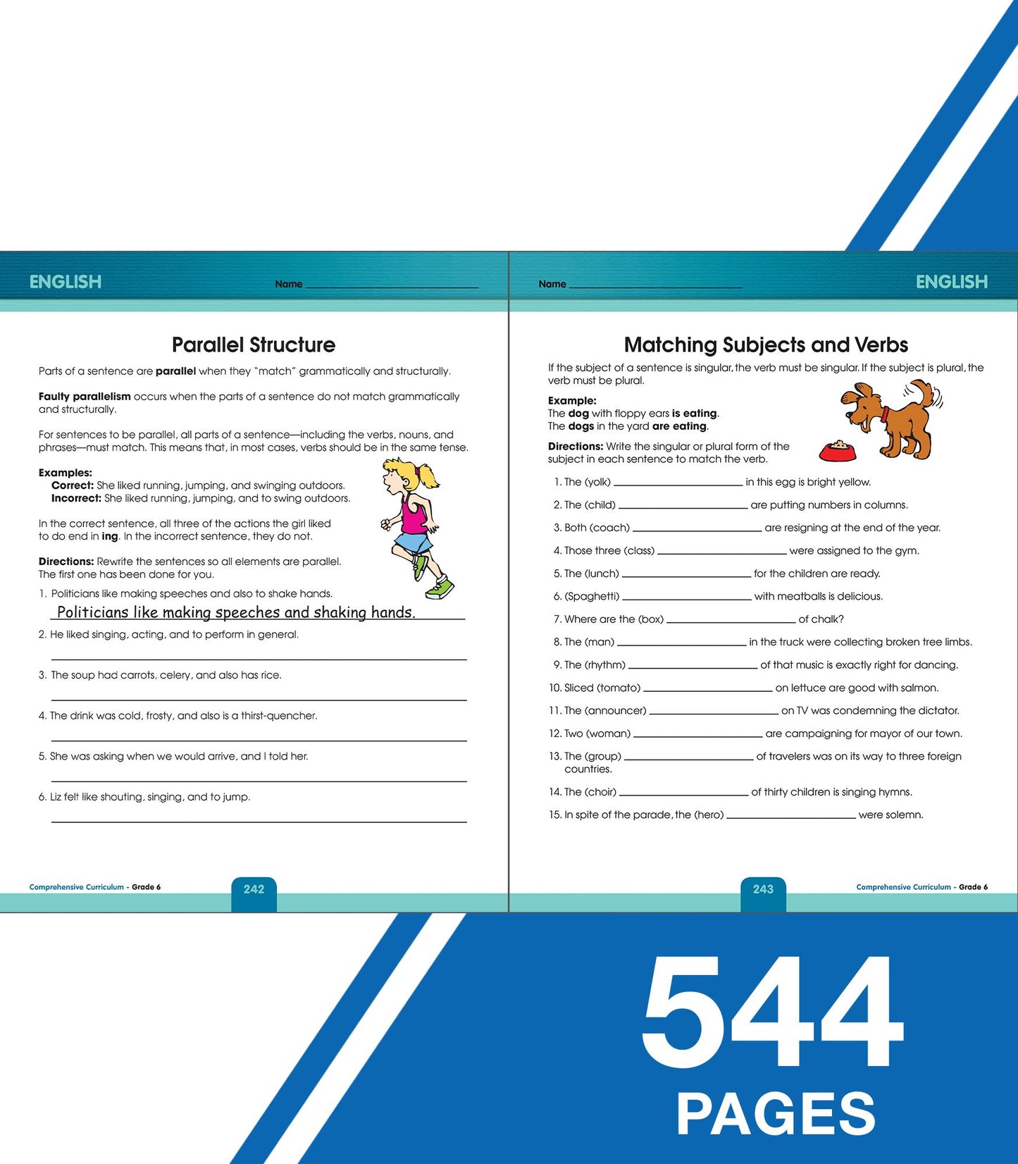 Comprehensive Curriculum of Basic Skills, Grade 6
