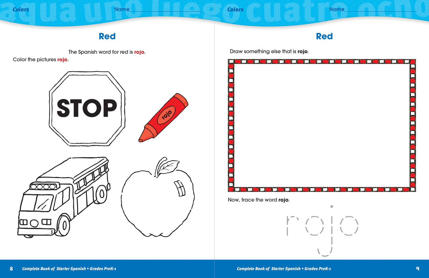 The Complete Book of Starter Spanish, Grades Preschool - 1