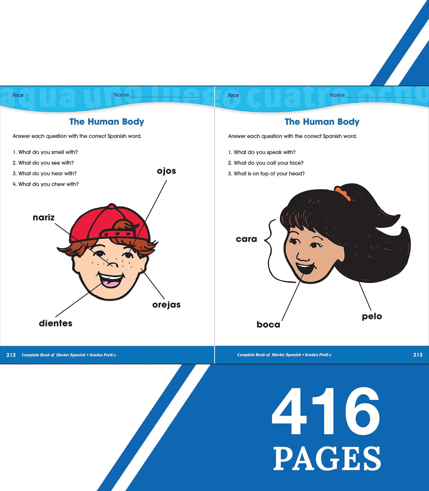 The Complete Book of Starter Spanish, Grades Preschool - 1