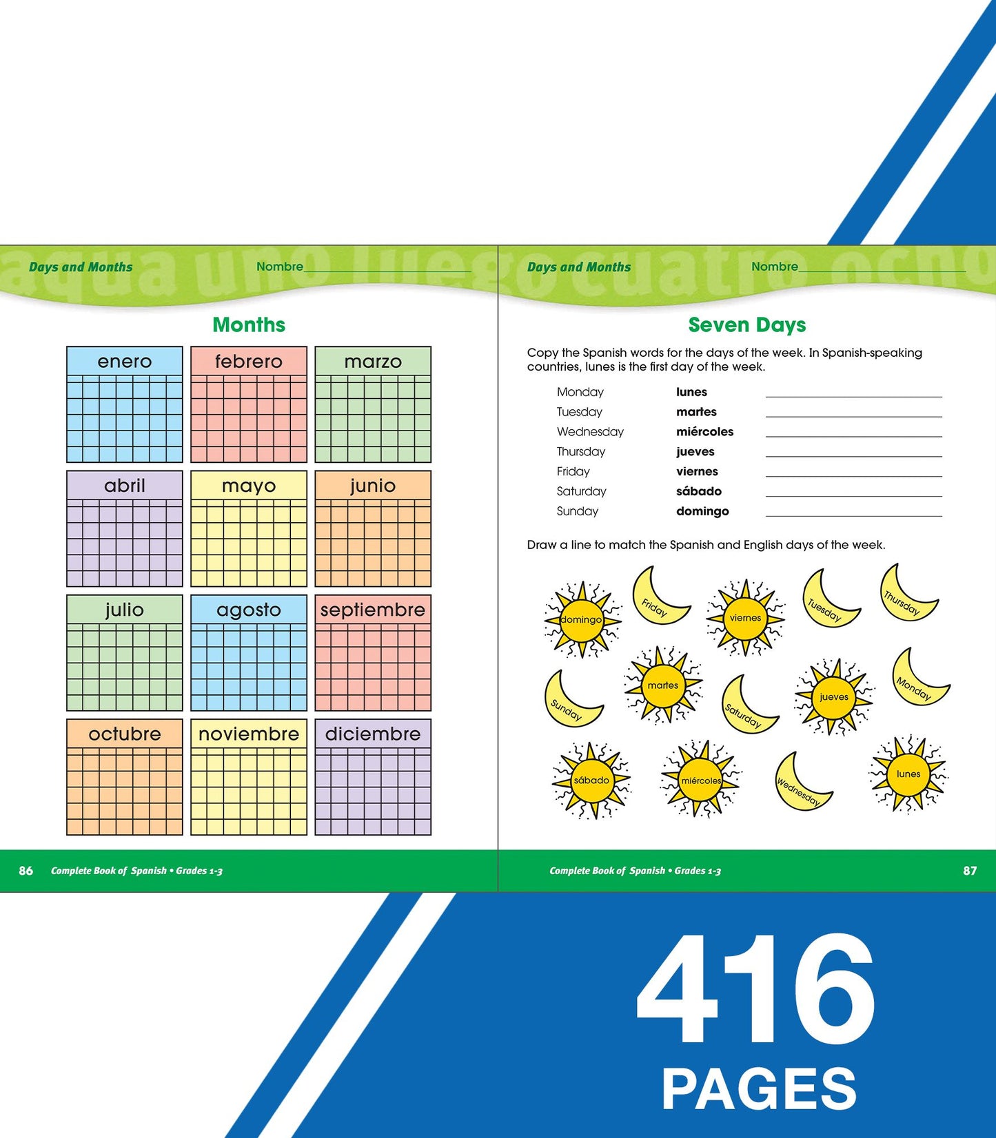 Complete Book of Spanish, Grades 1 - 3