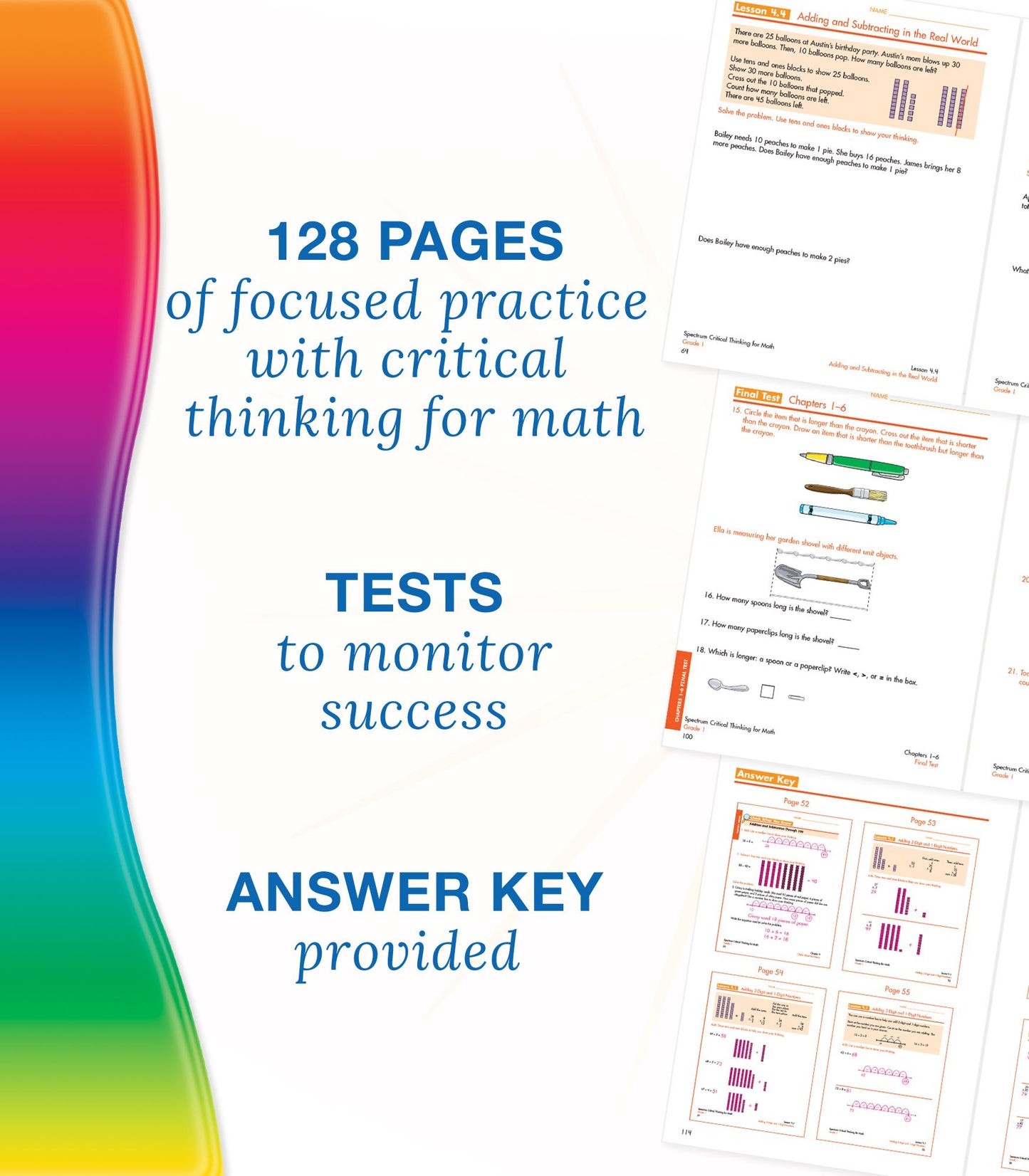 Spectrum Critical Thinking for Math Gr 1