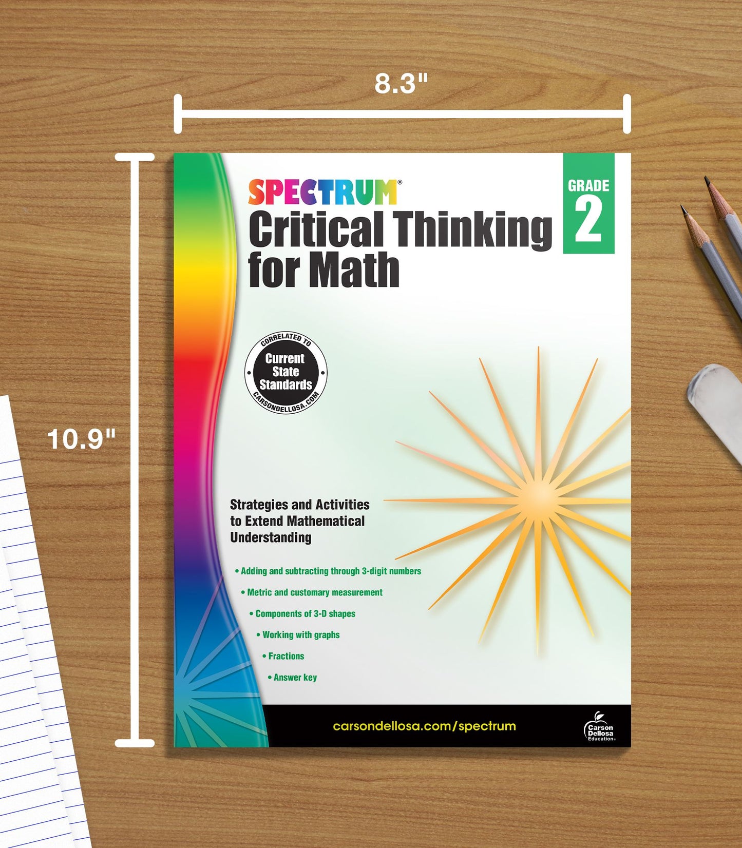 Spectrum Critical Thinking for Math Gr 2
