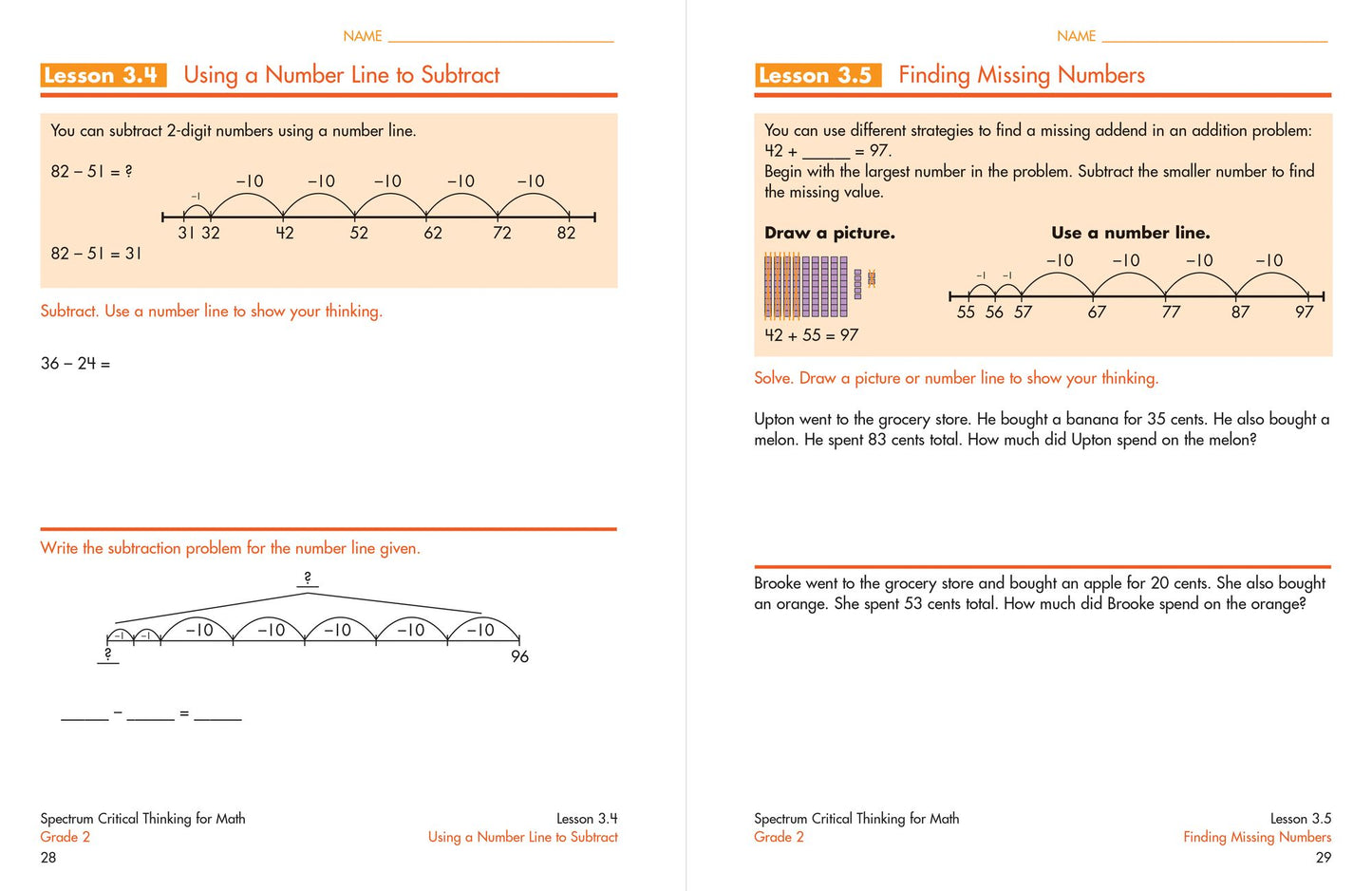 Spectrum Critical Thinking for Math Gr 2