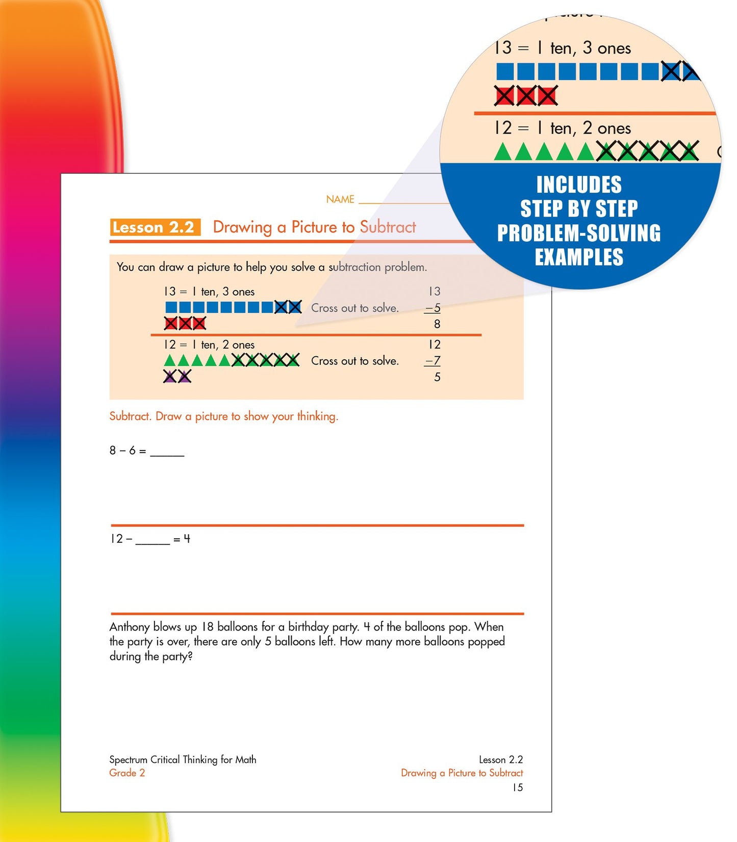 Spectrum Critical Thinking for Math Gr 2