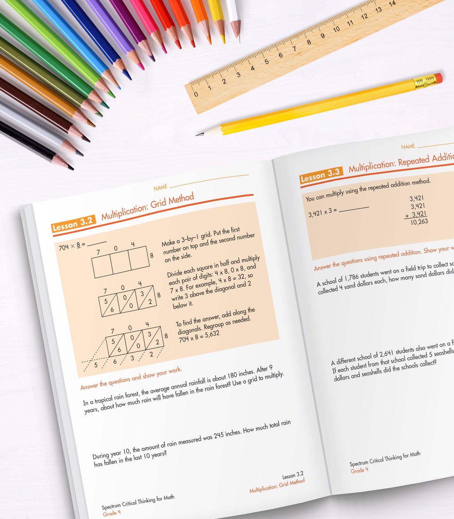 Spectrum Critical Thinking for Math Gr 4