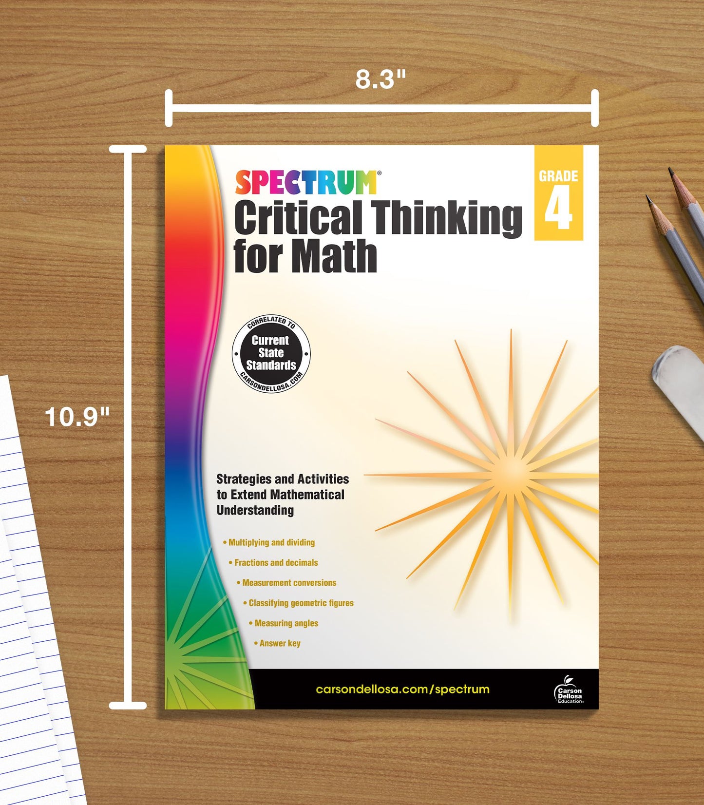 Spectrum Critical Thinking for Math Gr 4