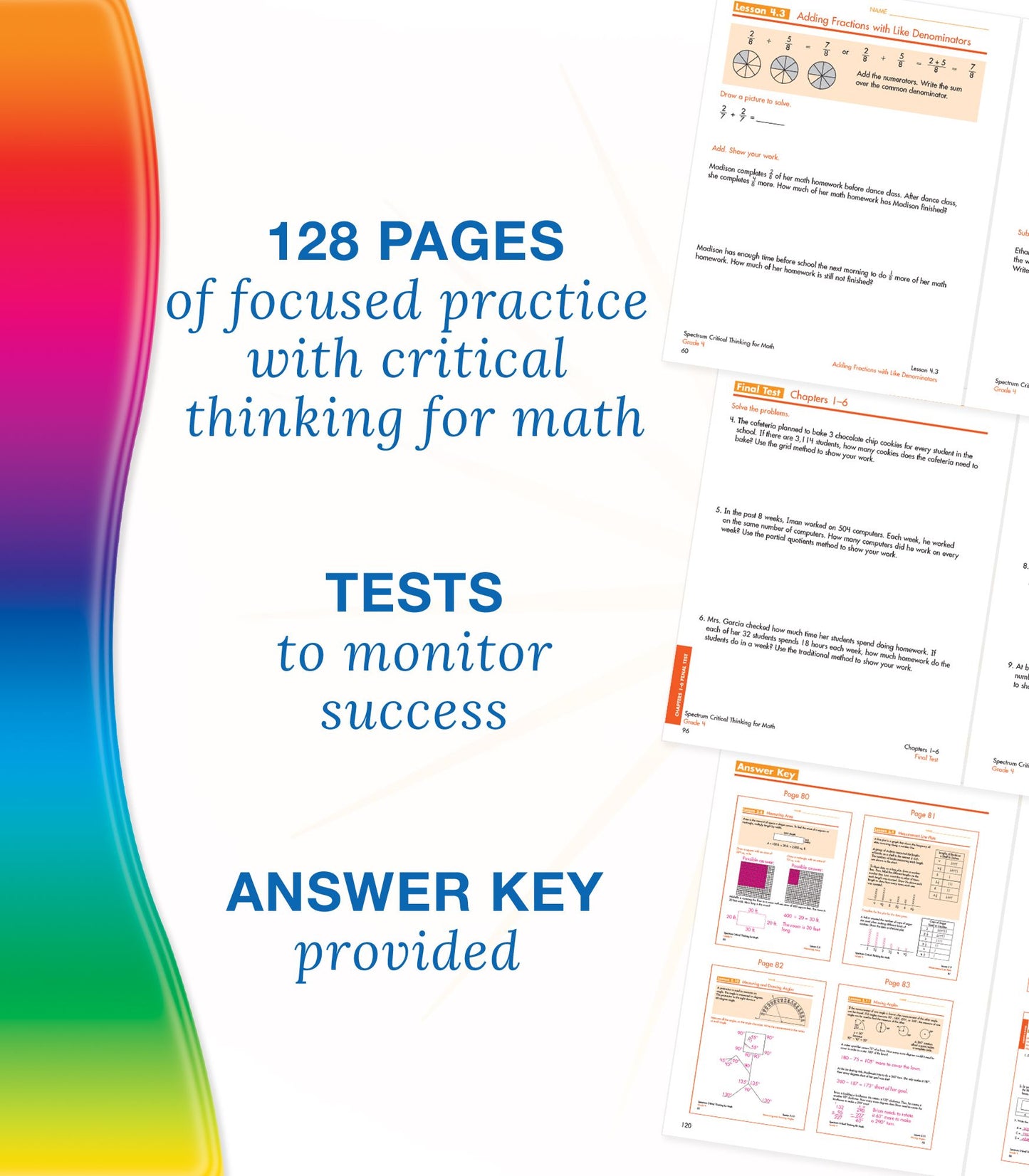 Spectrum Critical Thinking for Math Gr 4
