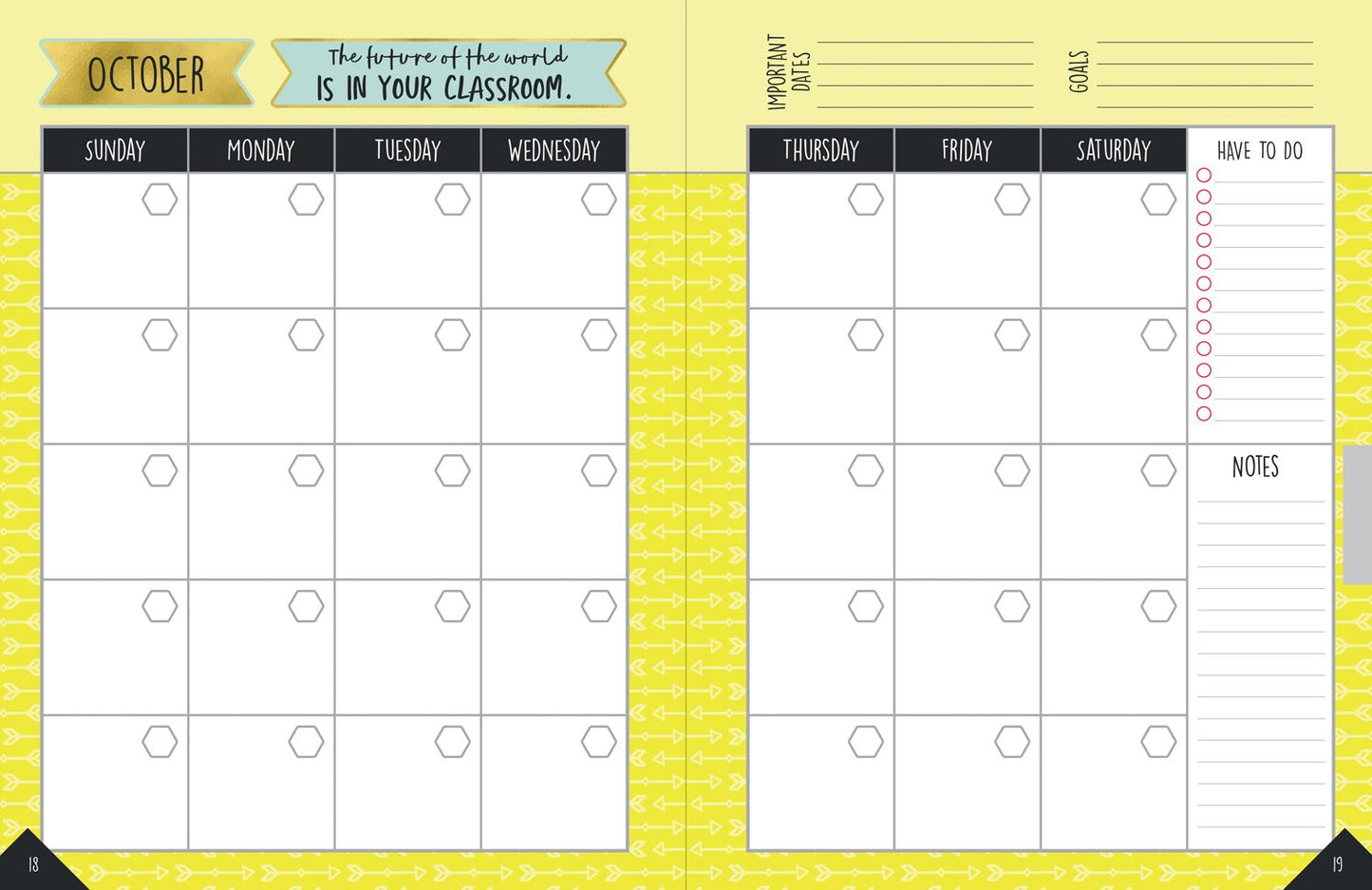 Aim High Teacher Planner Plan Book
