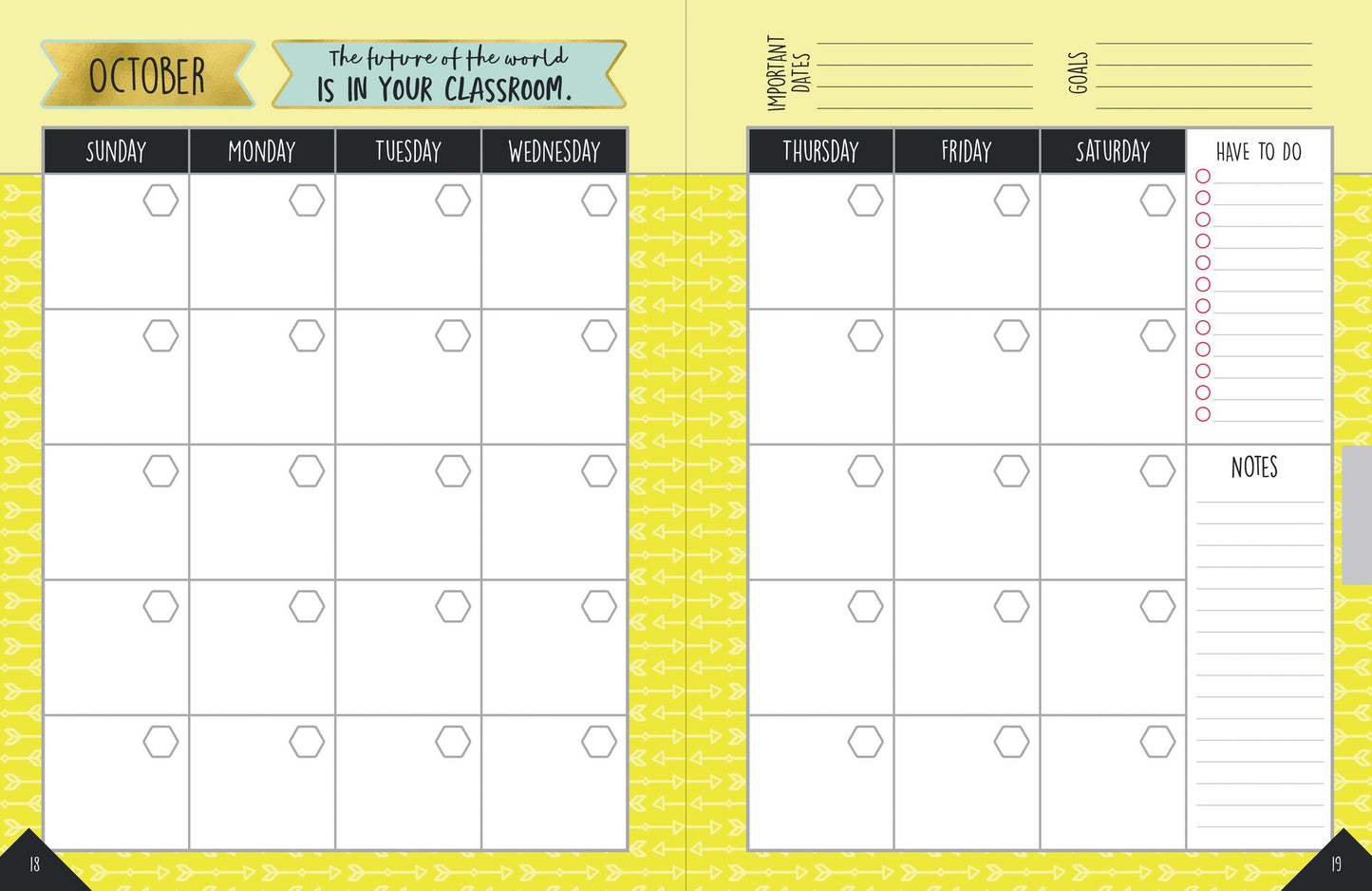 Aim High Teacher Planner Plan Book