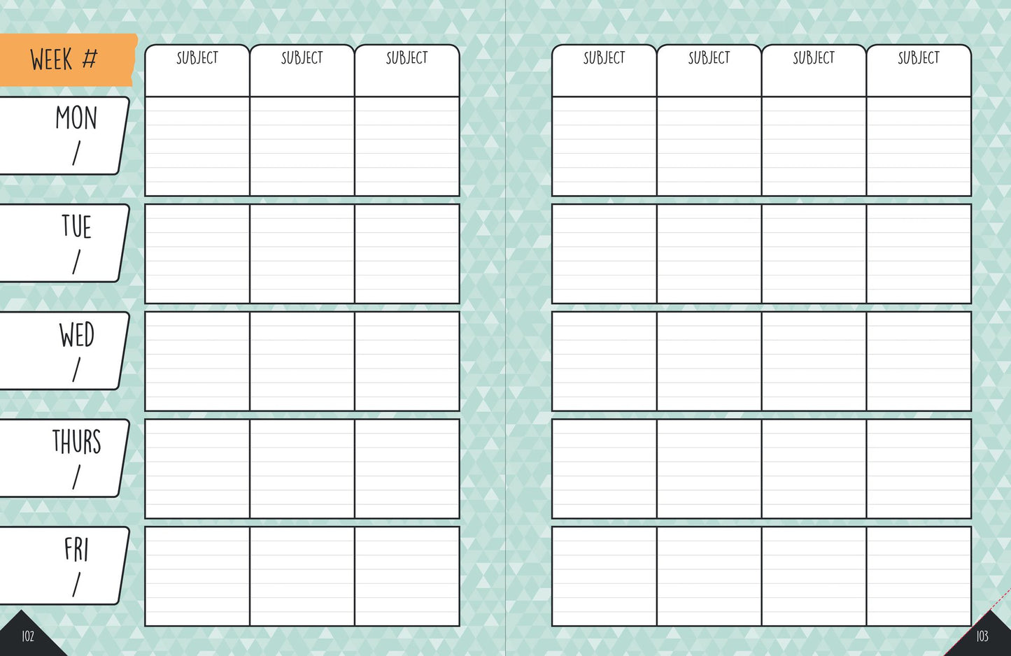 Aim High Teacher Planner Plan Book