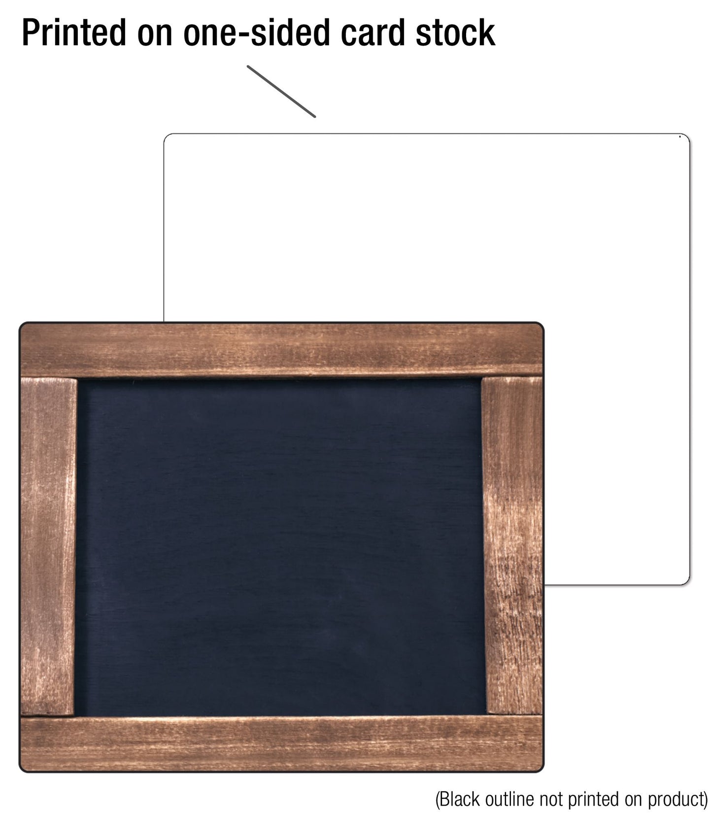 Industrial Chic Chalkboards Mini Cut-Outs
