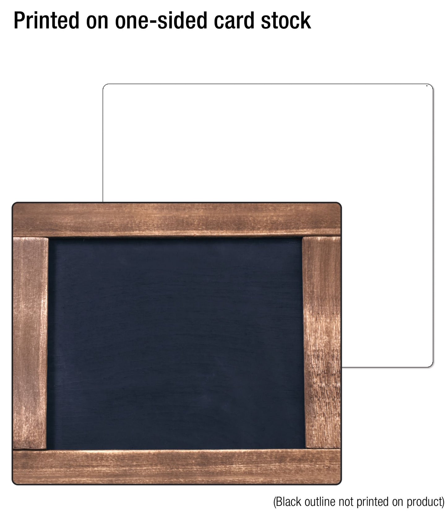 Industrial Chic Chalkboards Mini Cut-Outs