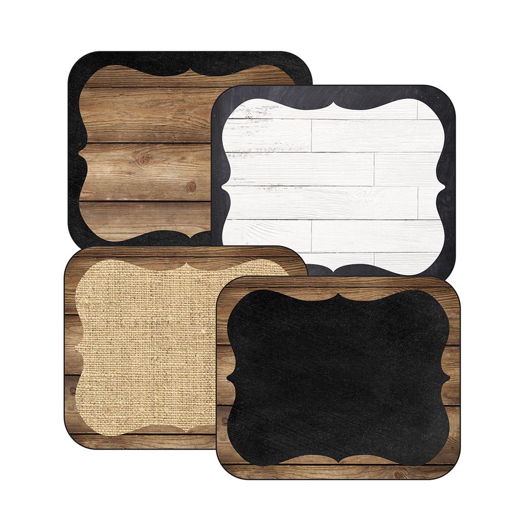 Industrial Chic Fancy Signs Name Tags