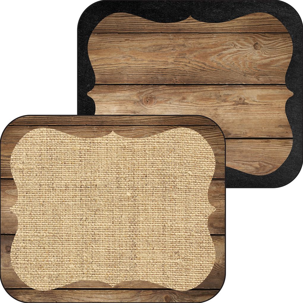 Industrial Chic Fancy Signs Name Tags