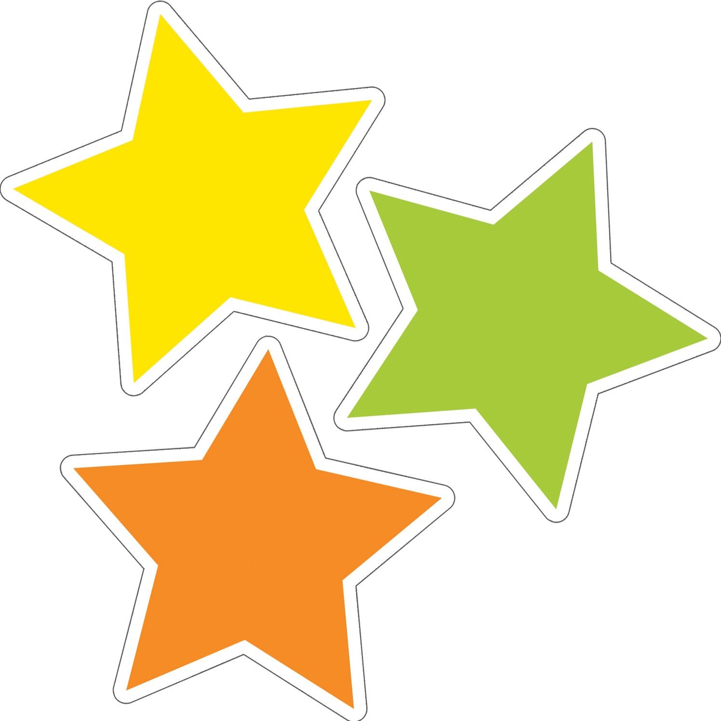 Stars Color Stars Cut-Outs