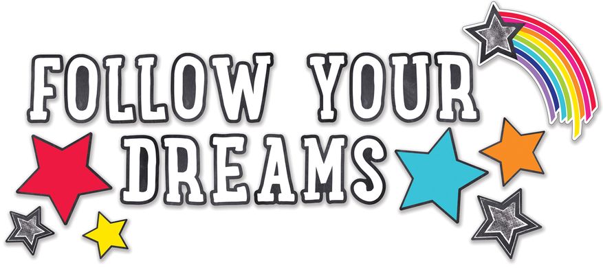 Stars Follow Your Dreams Bulletin Board Set