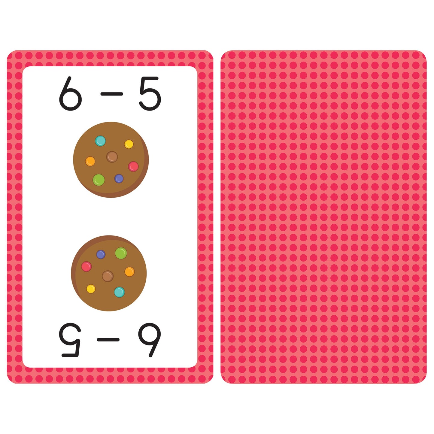 Addition & Subtraction War: 54 Flash Cards