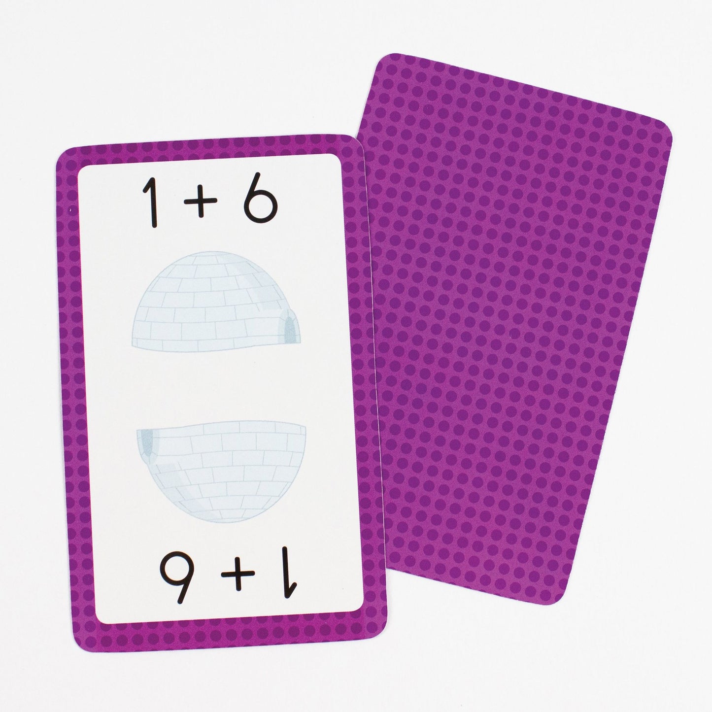 Addition & Subtraction War: 54 Flash Cards