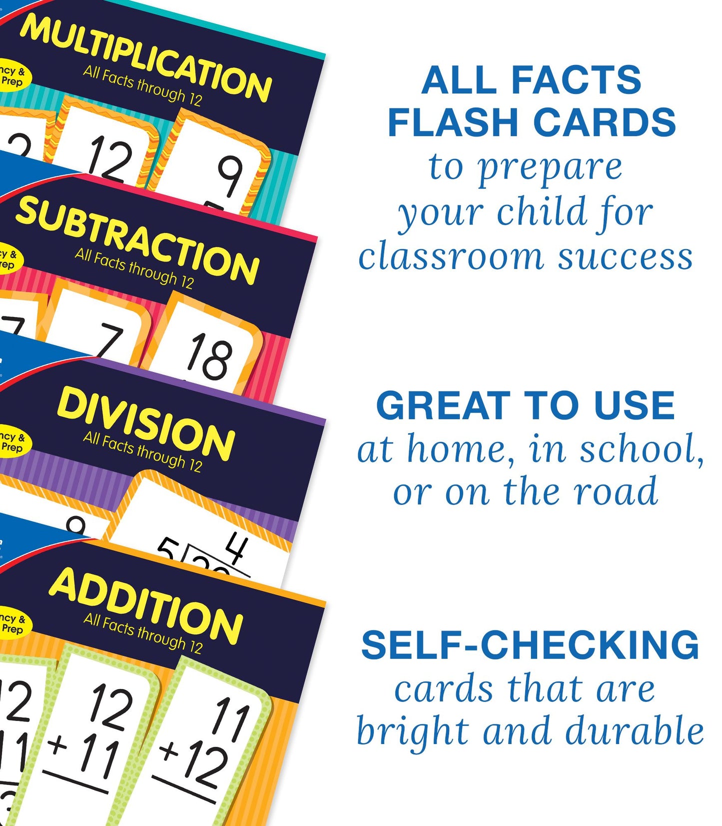 Multiplication War: 54 Flash Cards