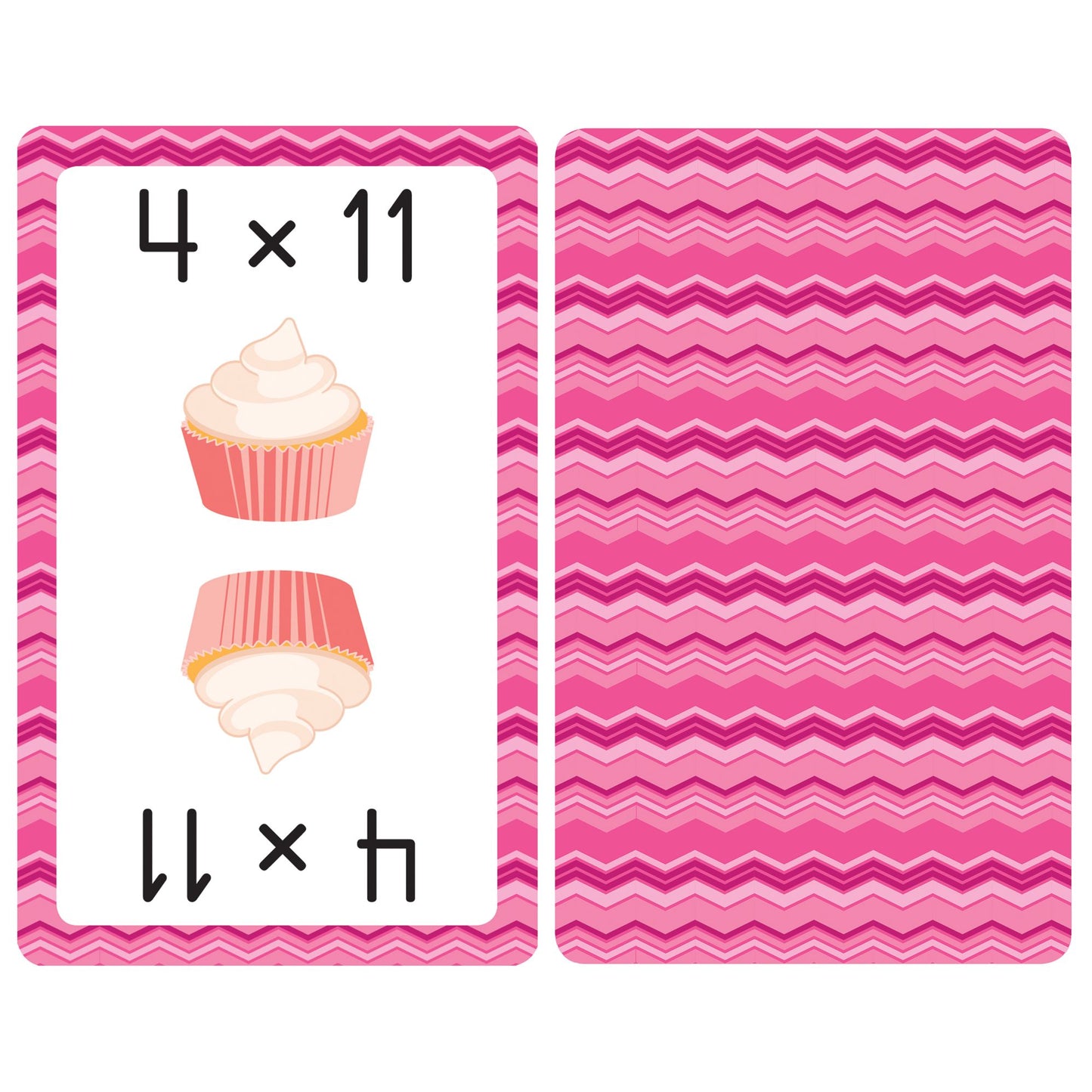 Multiplication War: 54 Flash Cards