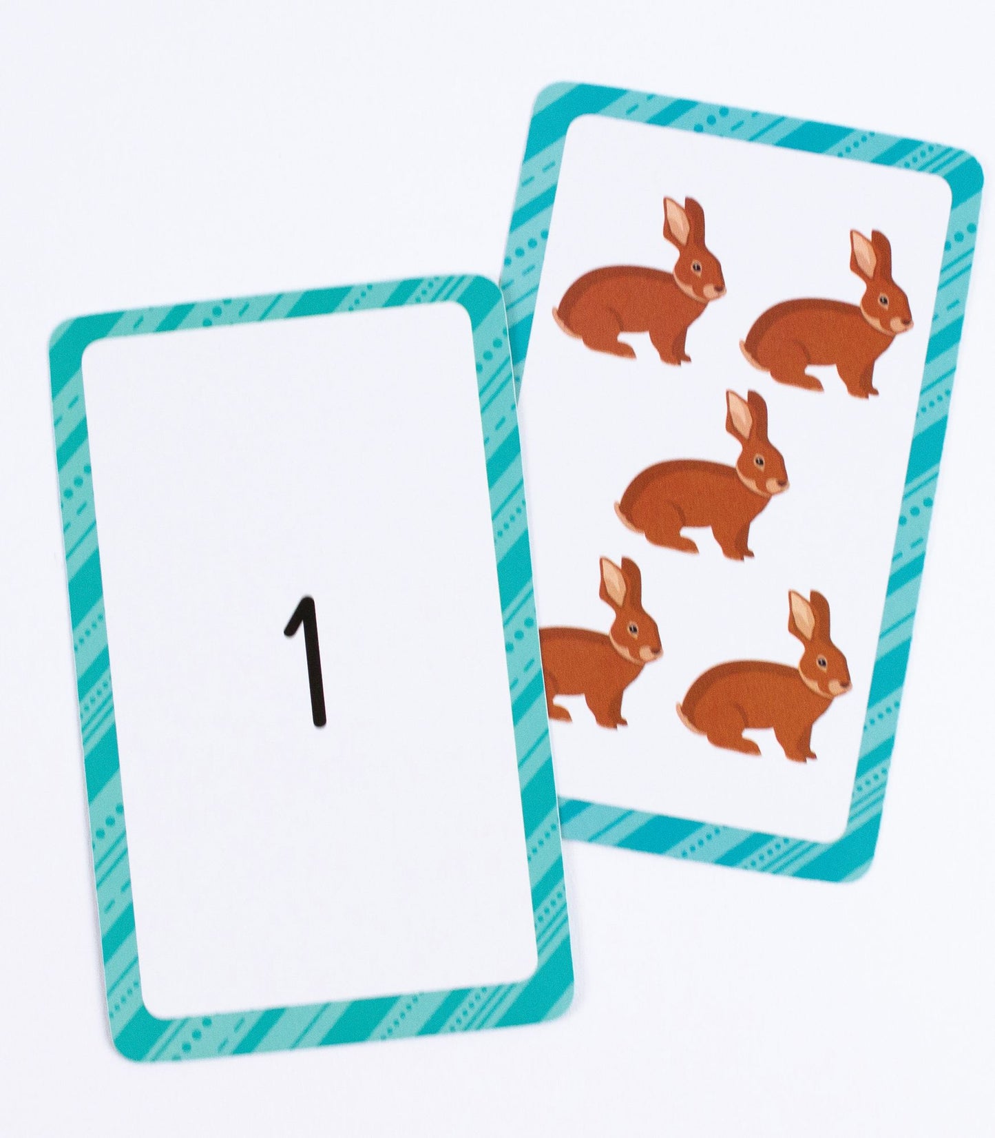 Numbers 0-25: 54 Flash Cards