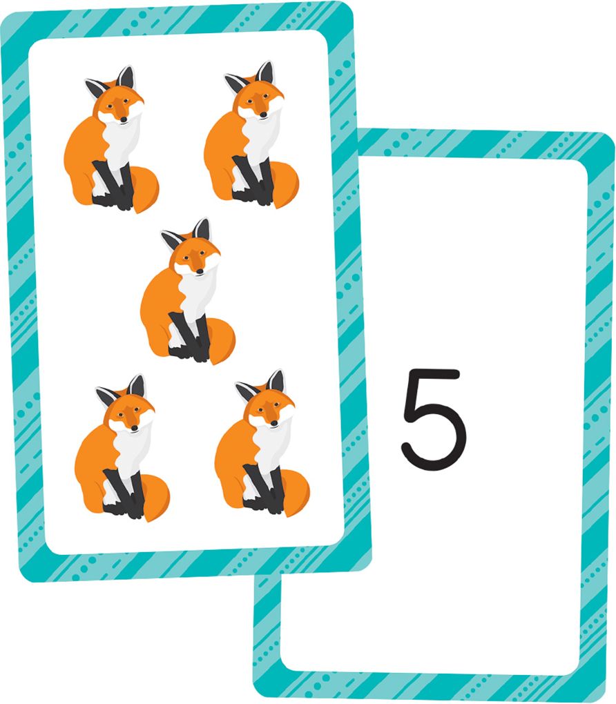 Numbers 0-25: 54 Flash Cards