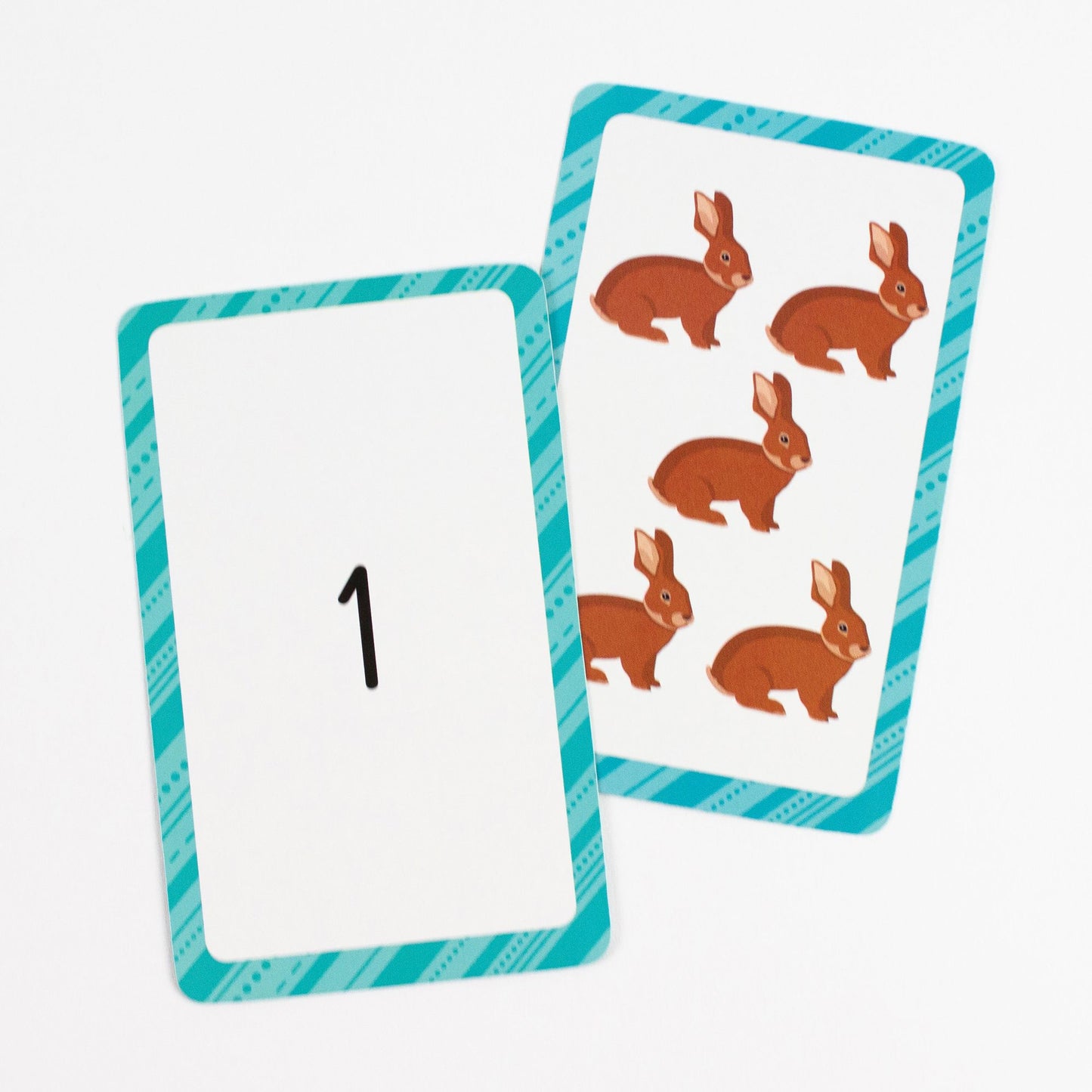 Numbers 0-25: 54 Flash Cards