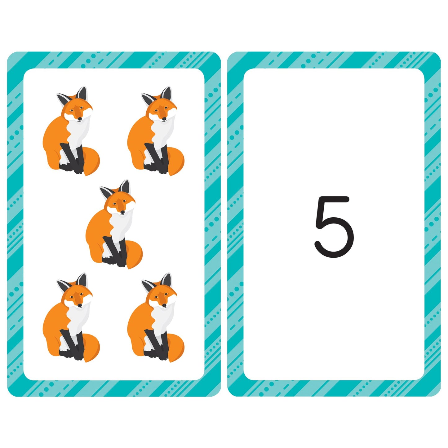 Numbers 0-25: 54 Flash Cards