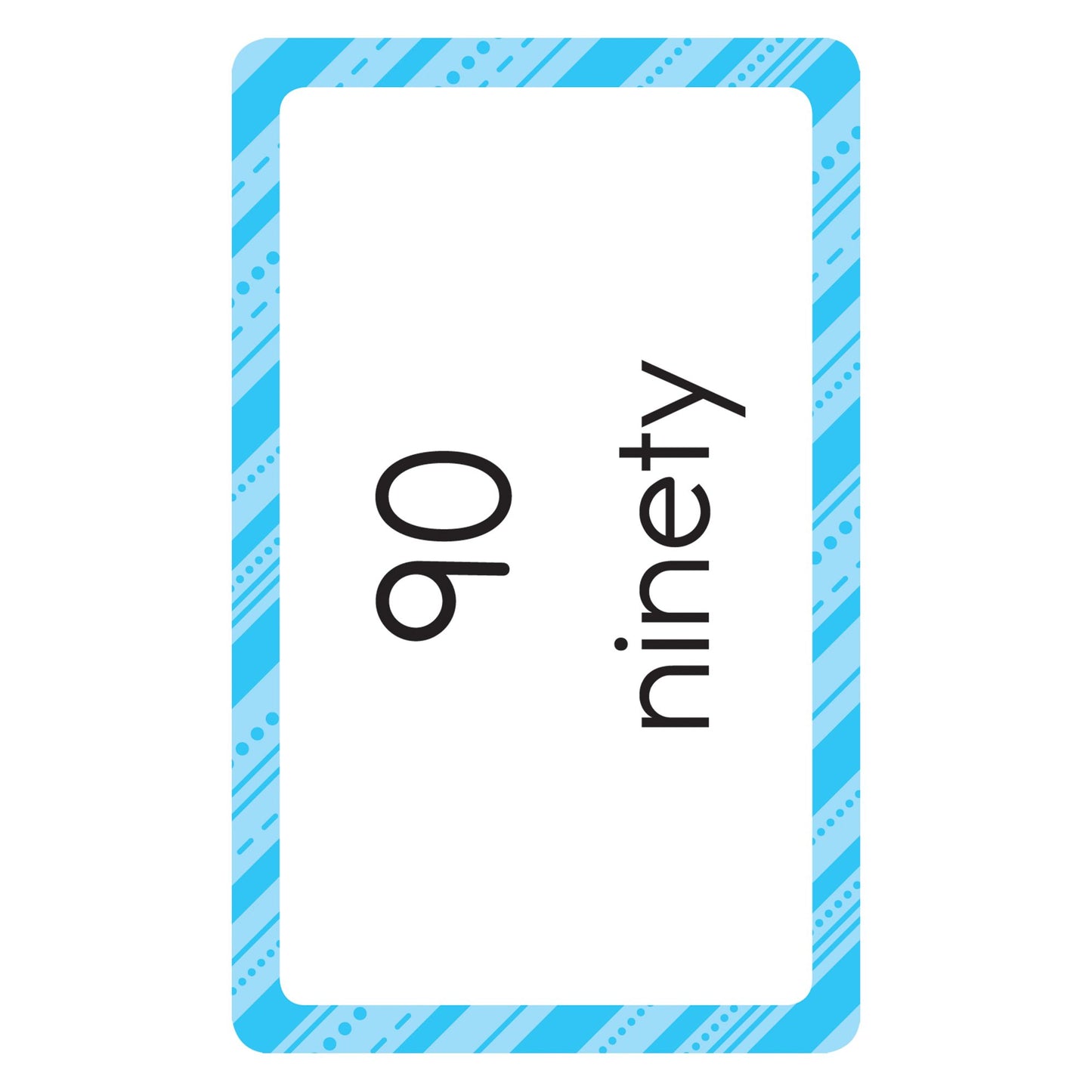 Numbers 0-100: 54 Flash Cards