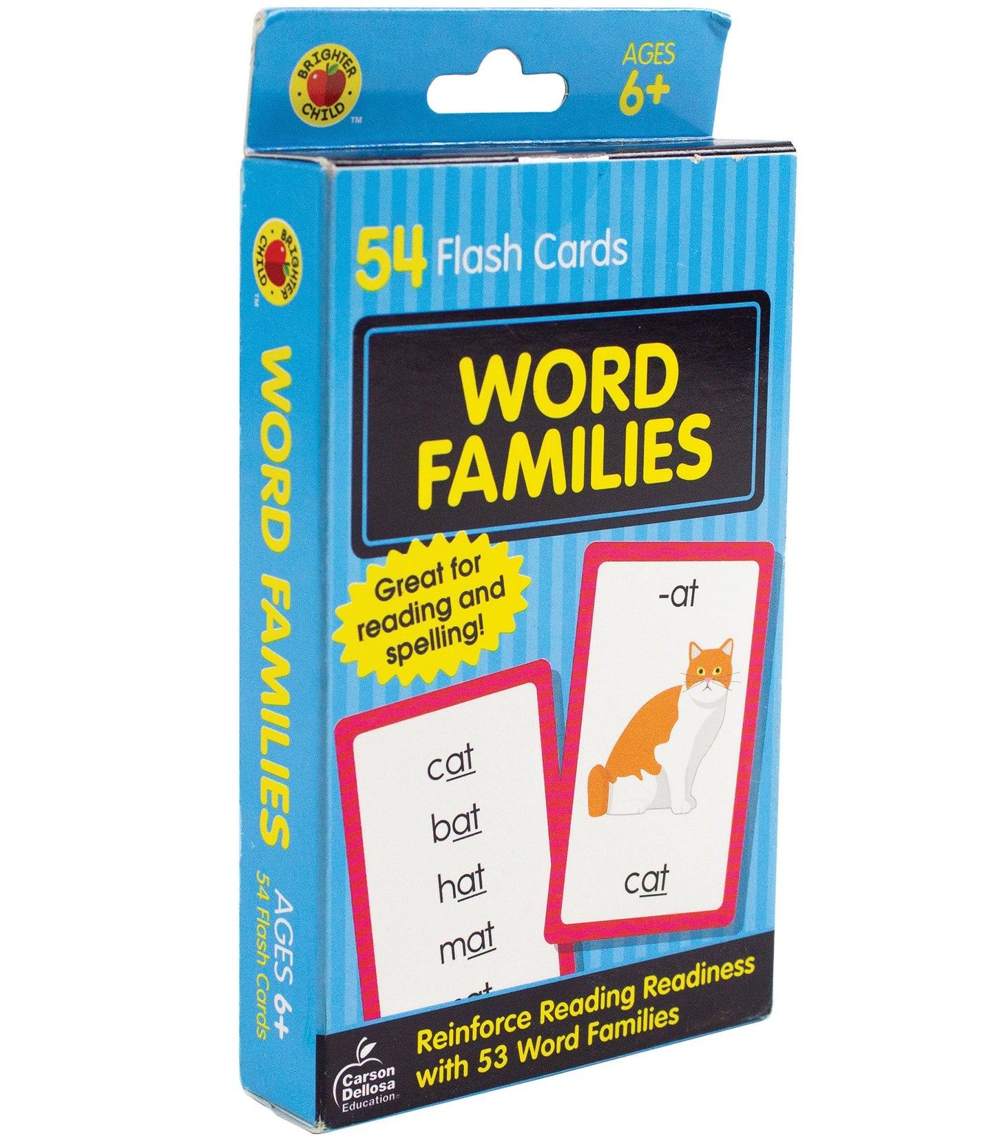 Word Families: 54 Flash Cards
