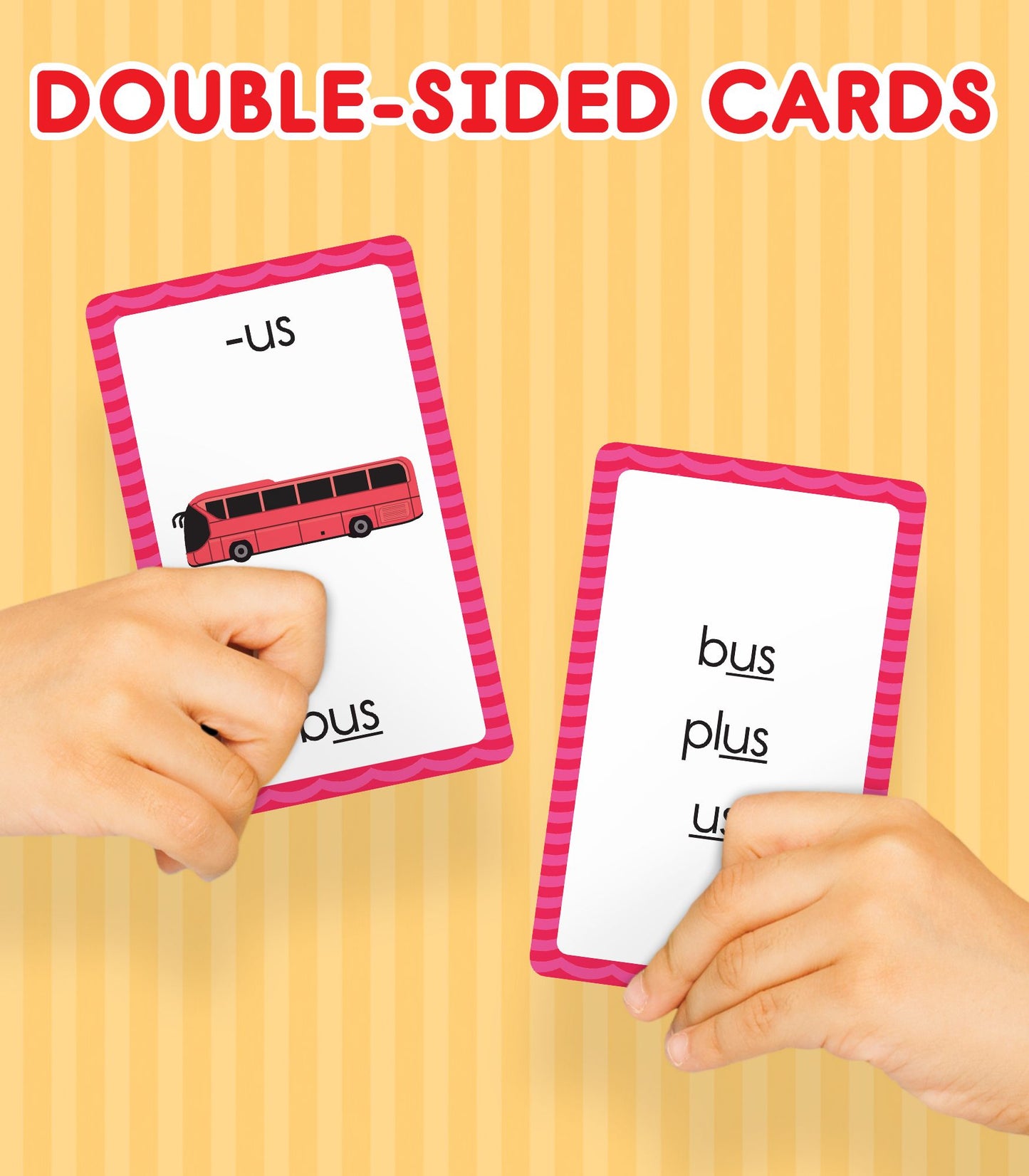 Word Families: 54 Flash Cards