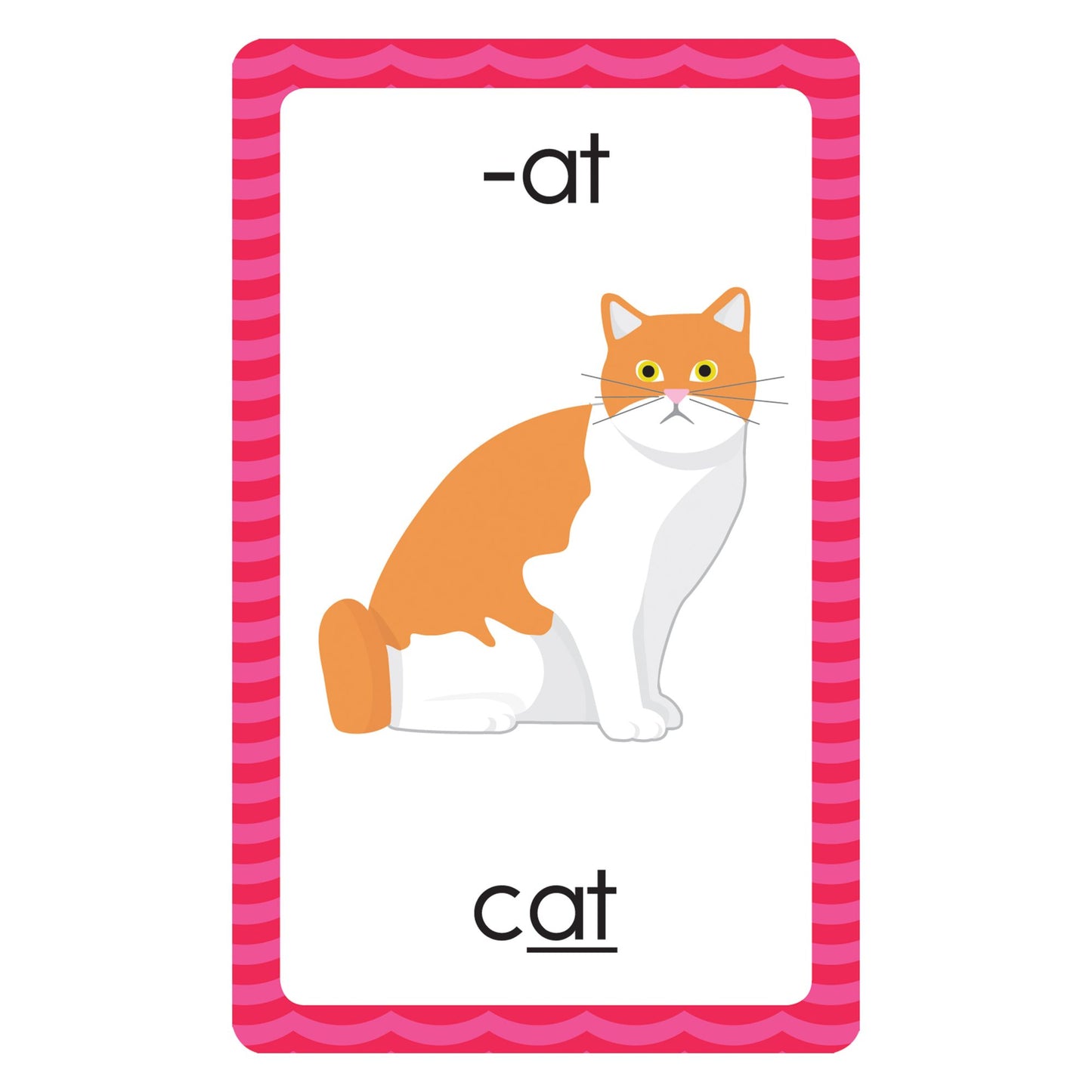Word Families: 54 Flash Cards