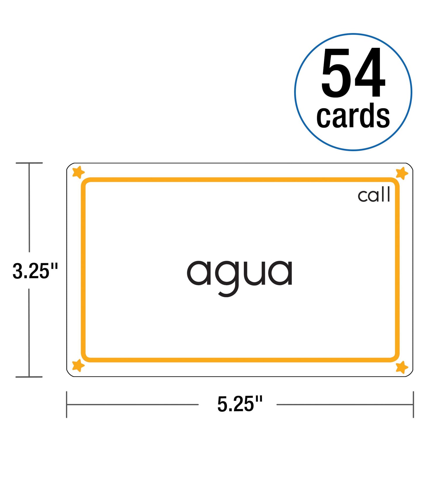 Bilingual Sight Words: 54 Flash Cards