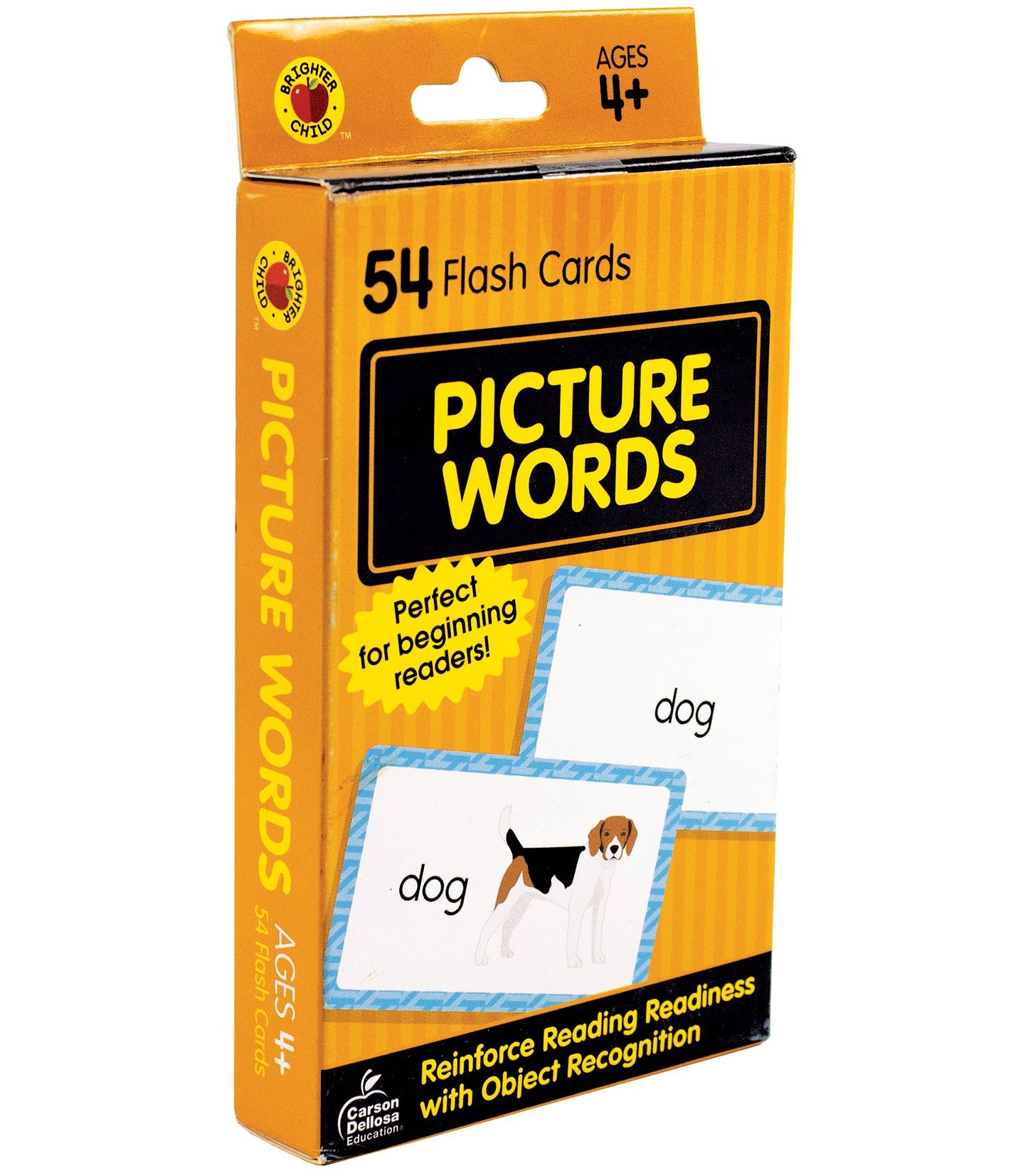 Picture Words: 54 Flash Cards