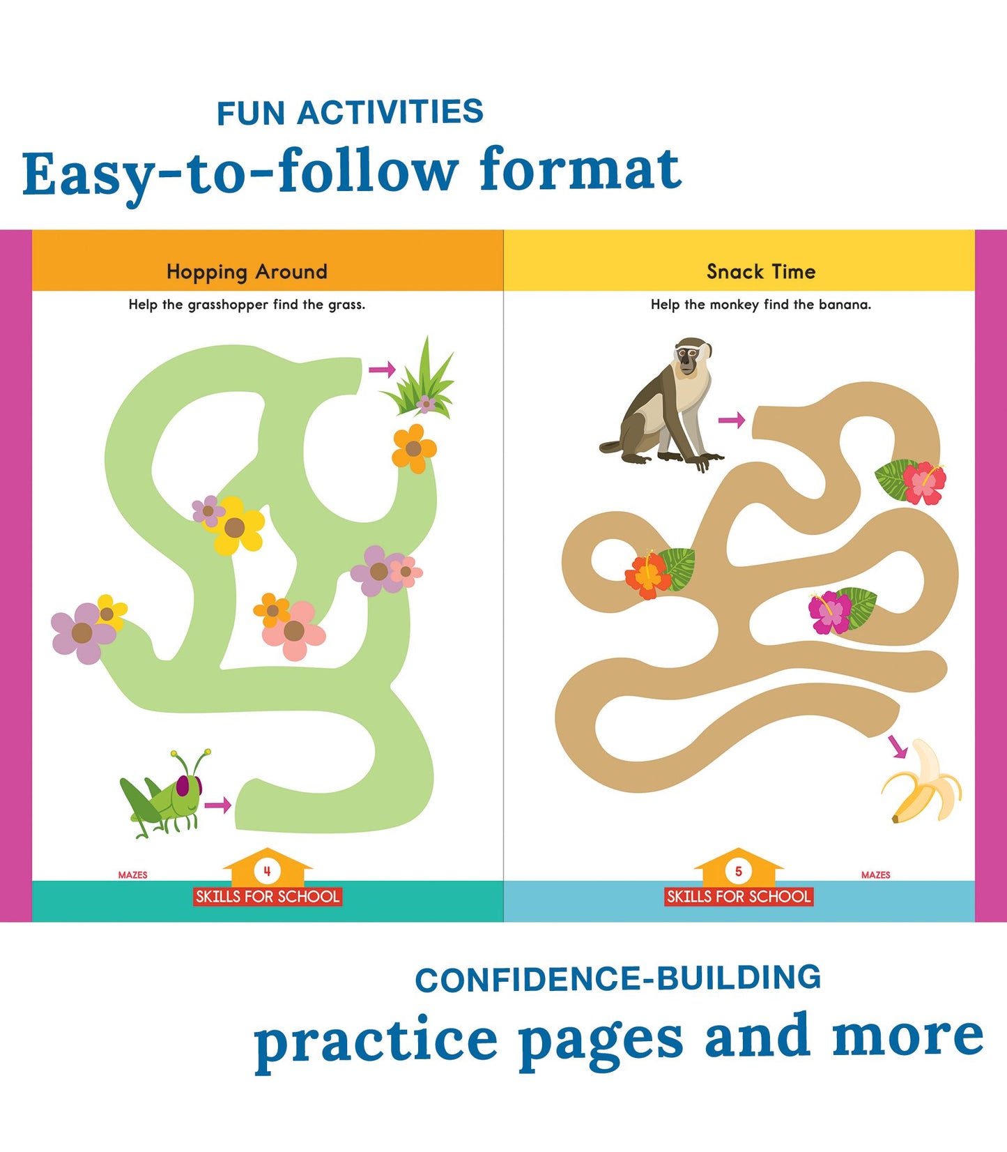 Skills for School Mazes, Grades Pk - 1