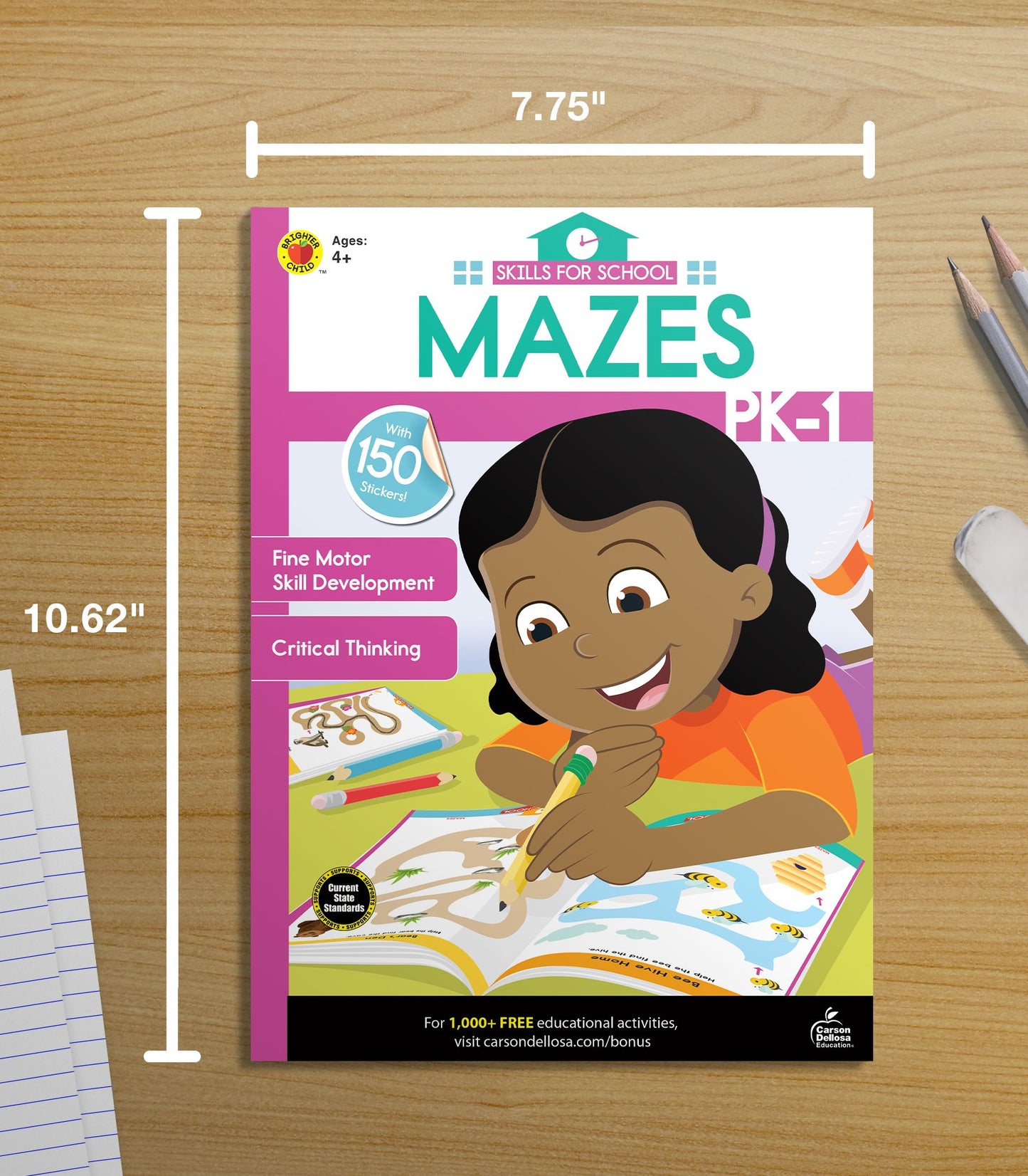 Skills for School Mazes, Grades Pk - 1