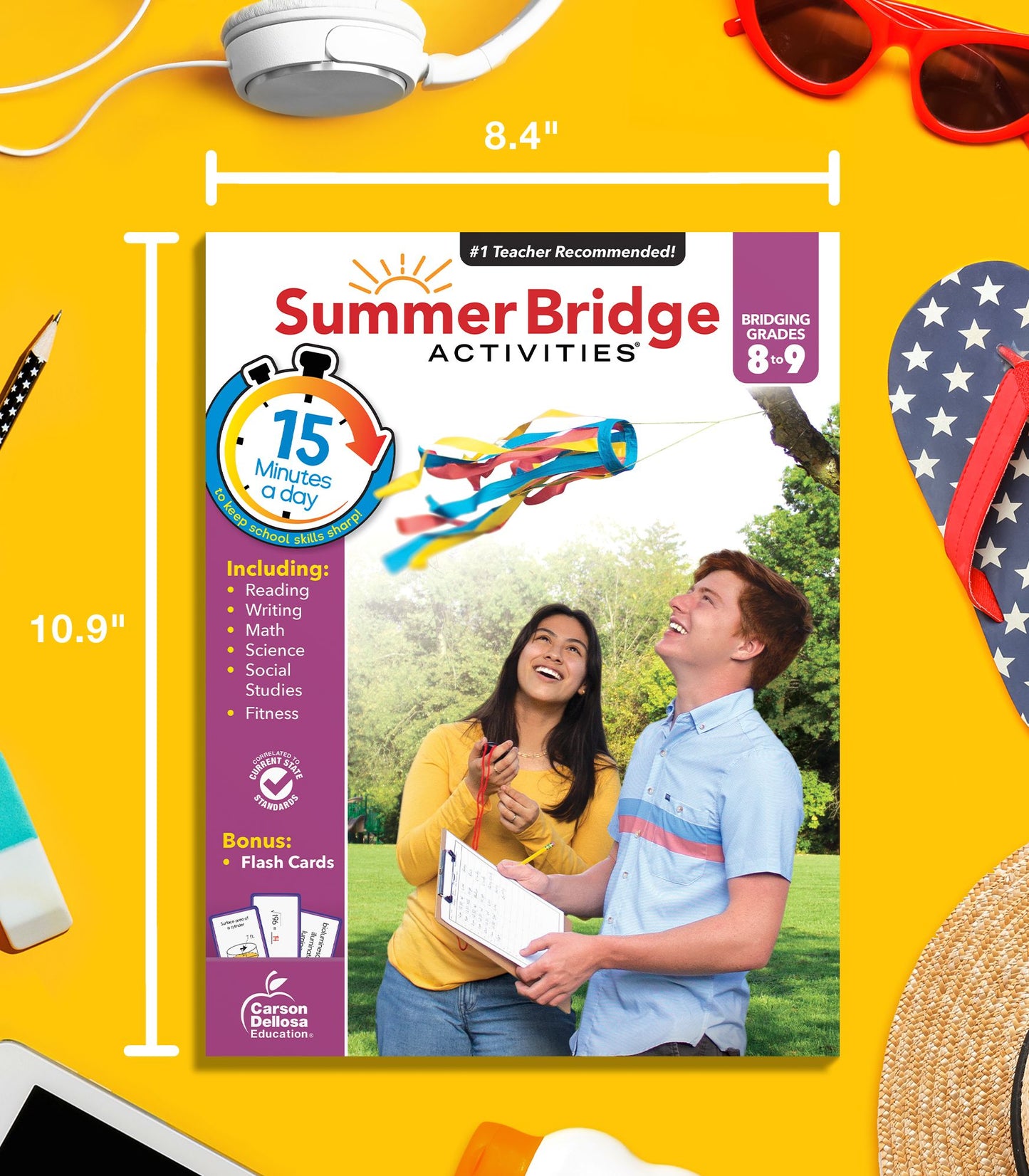 Summer Bridge Activities Grades 8 to 9