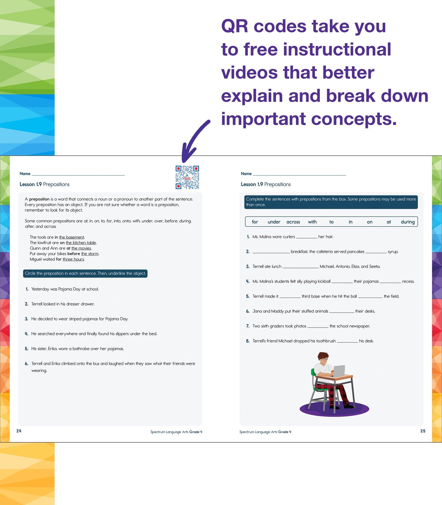Spectrum Language Arts Workbook Grade 4