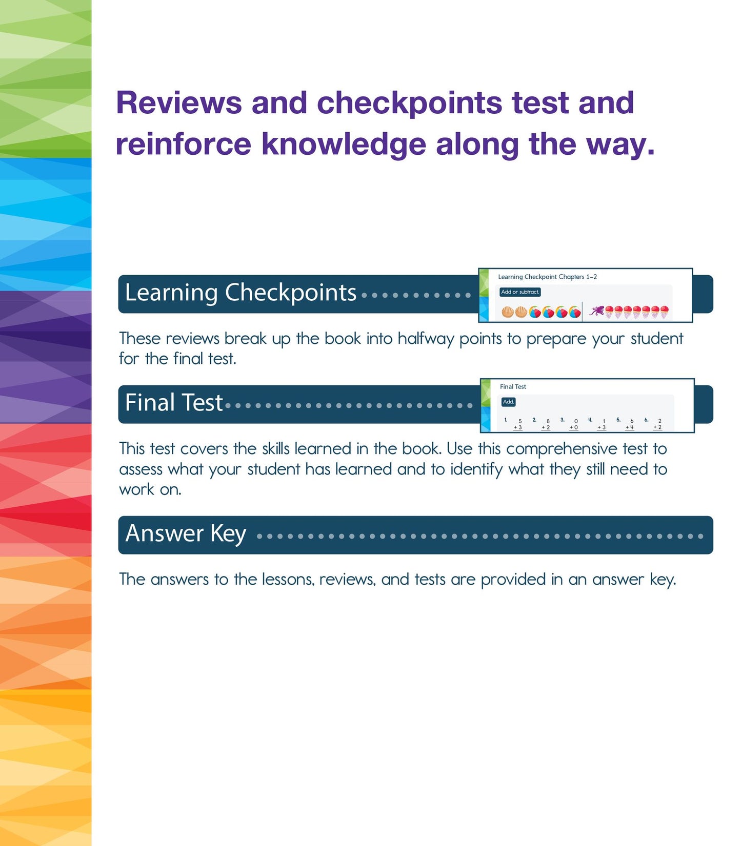Spectrum Math Workbook, Grade 1
