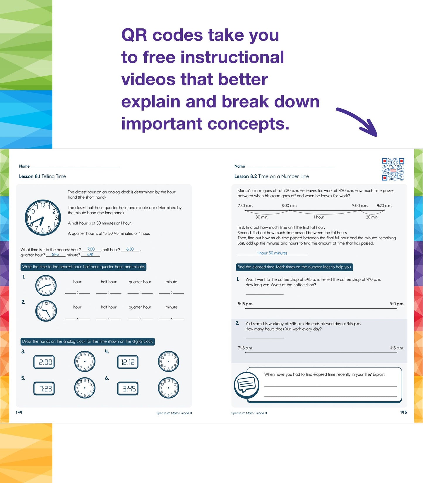 Spectrum Math Workbook, Grade 3