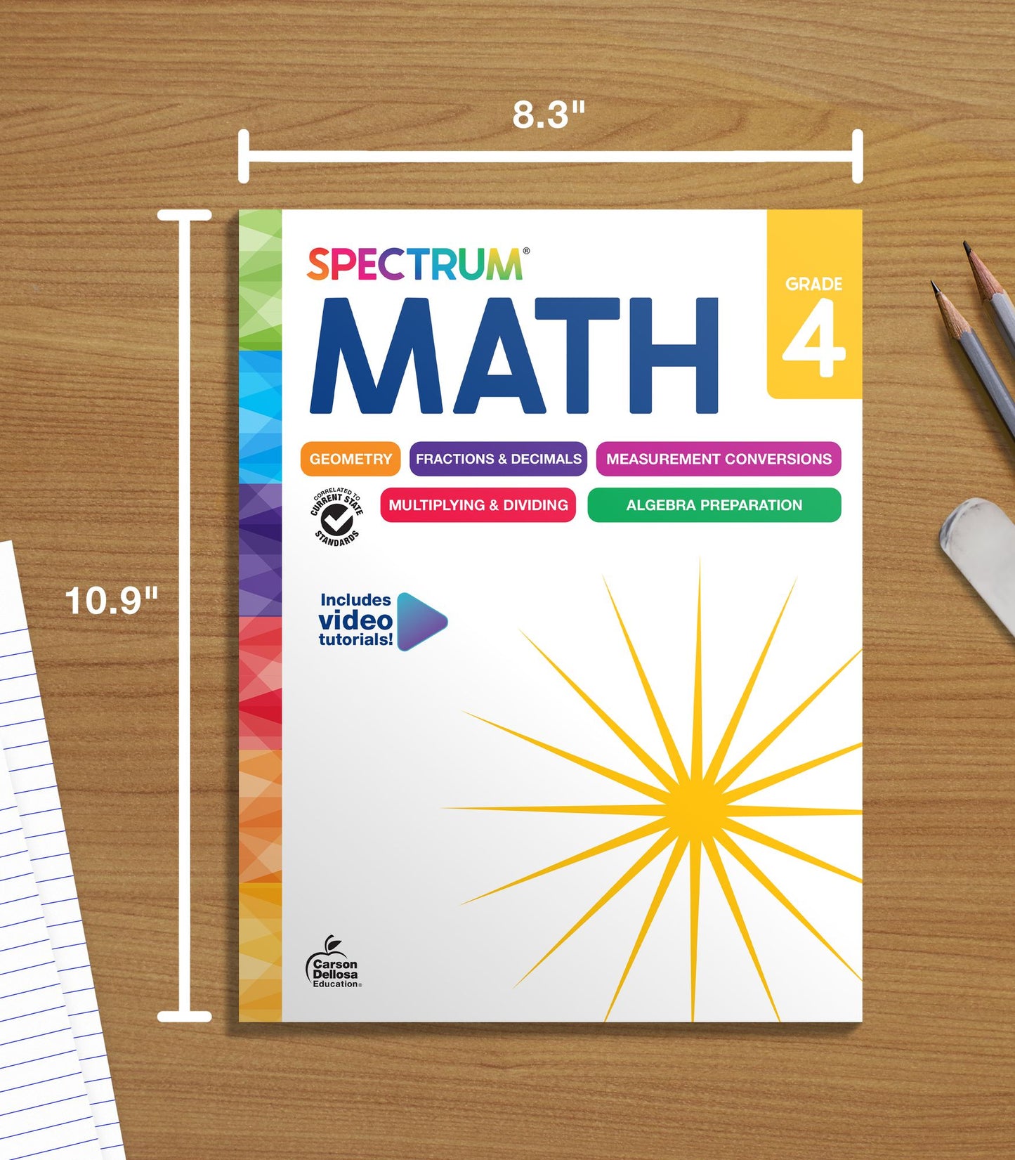 Spectrum Math Workbook Grade 4